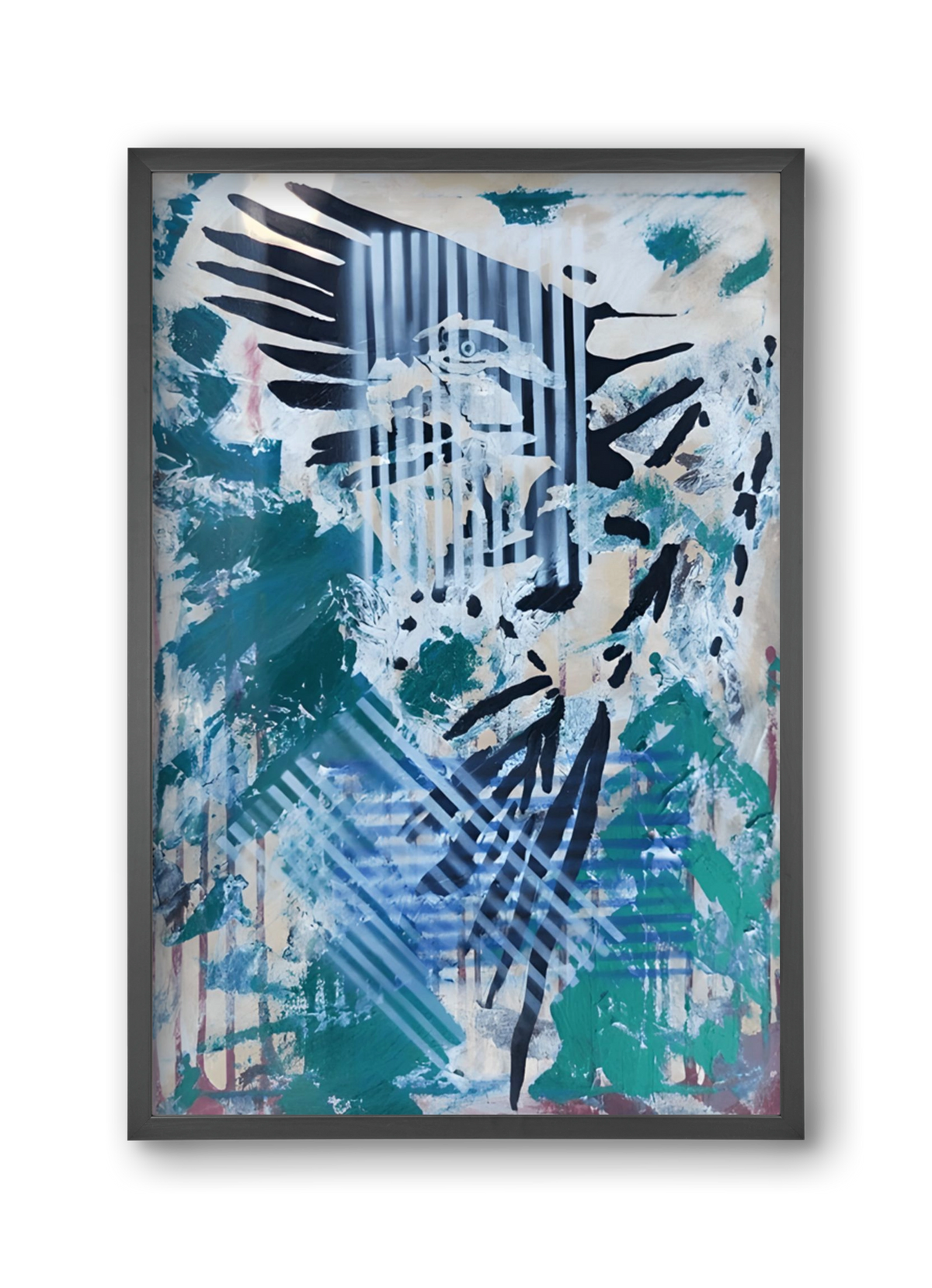 Wild Animal, 30x45 cm (30x45 cm), Fekete keret