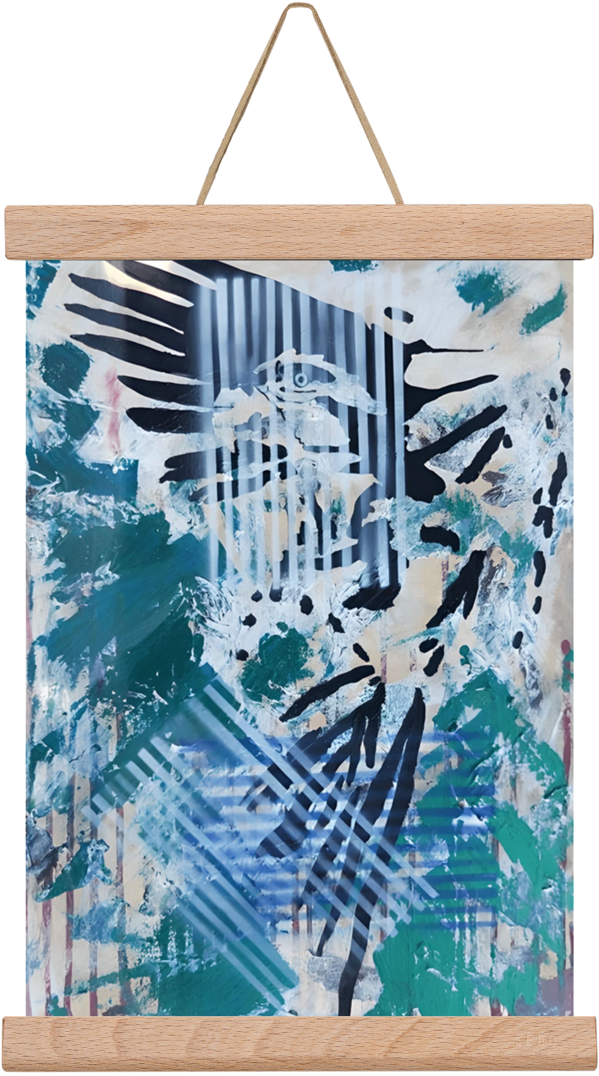 Wild Animal, 20x30 cm (20x30 cm), Tölgy akasztó