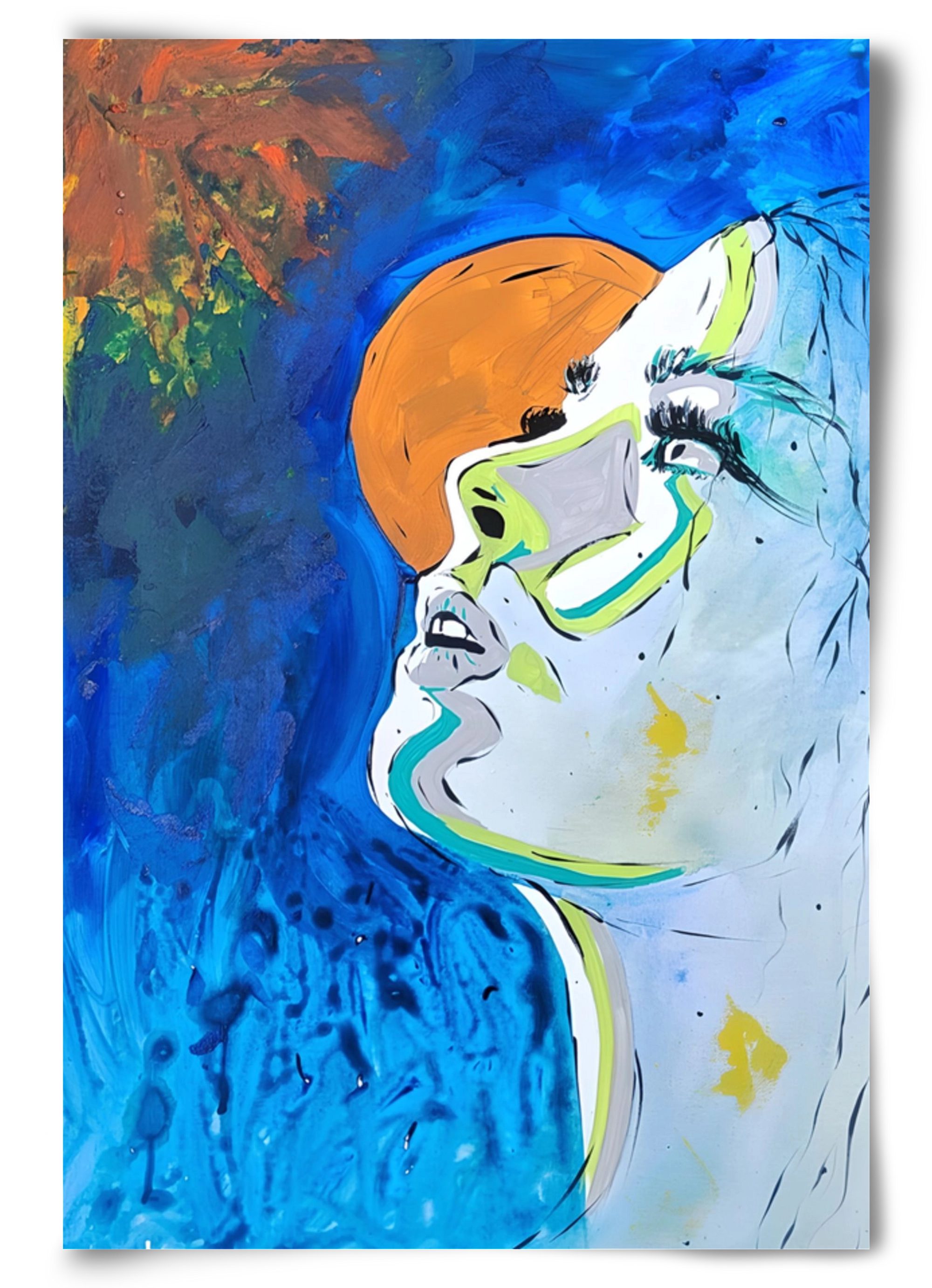 Moon Light, 60x90 cm, Keret nélkül