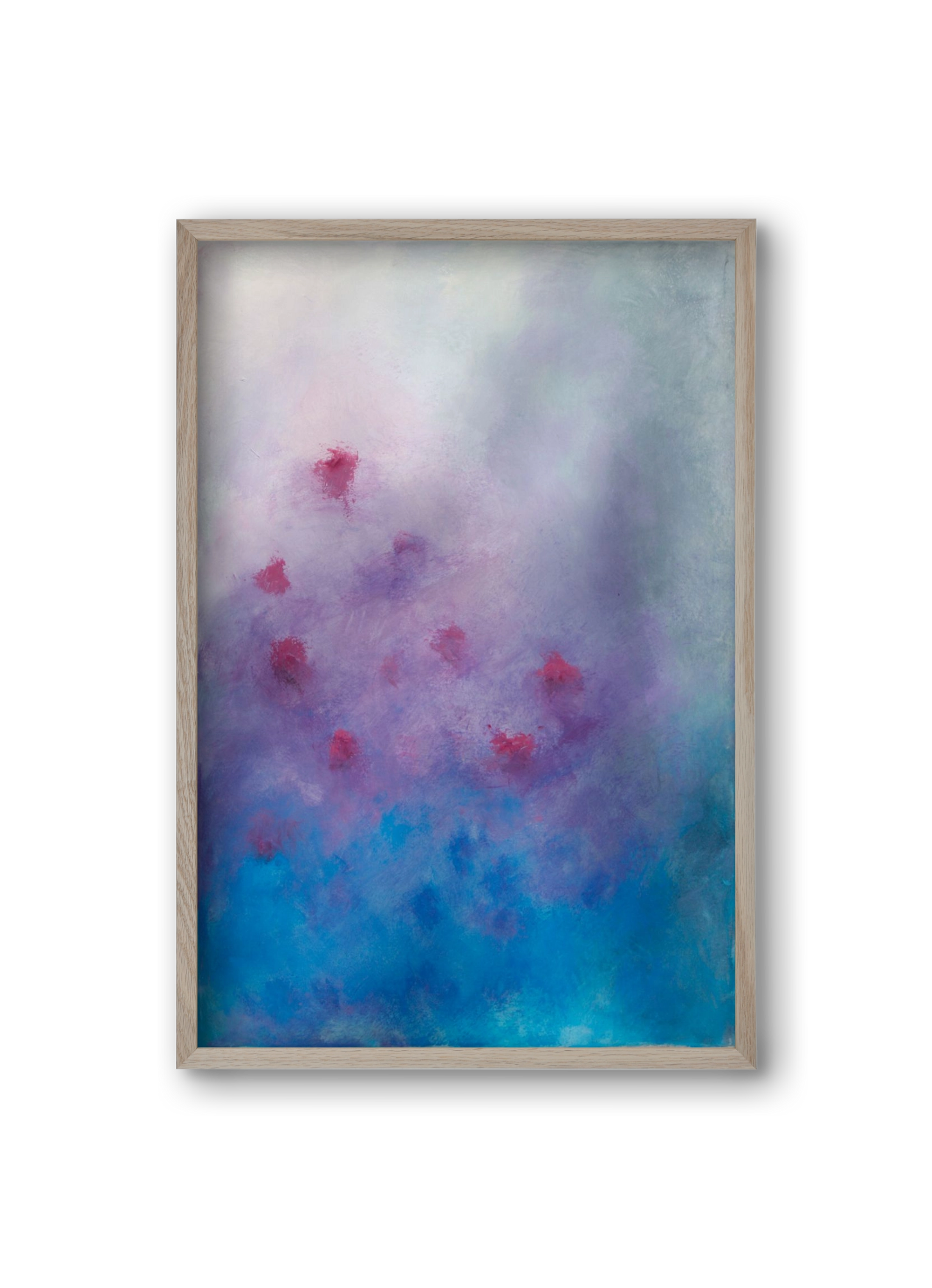 lebben, 20x30 cm (20x30 cm), Tölgy keret