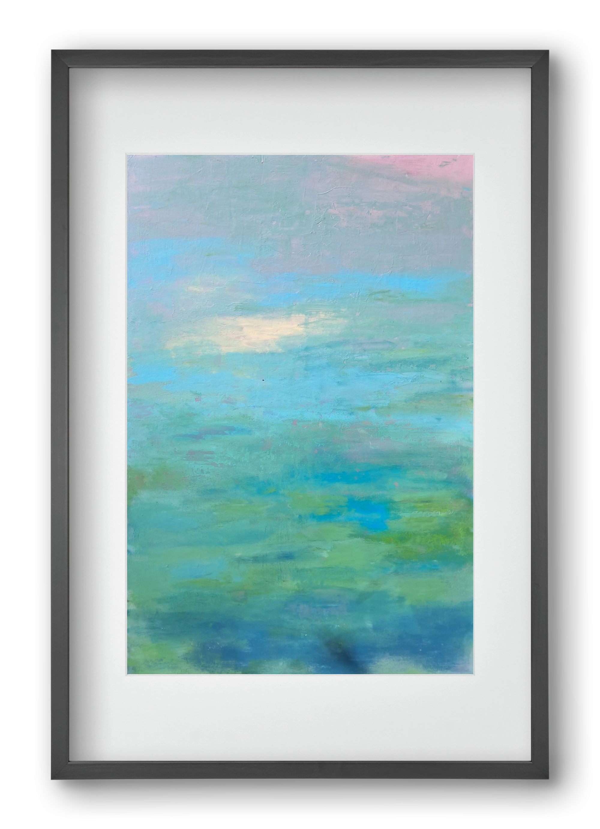 scirocco , 40x60 cm (30x45 cm), Fekete keret, paszpartuval