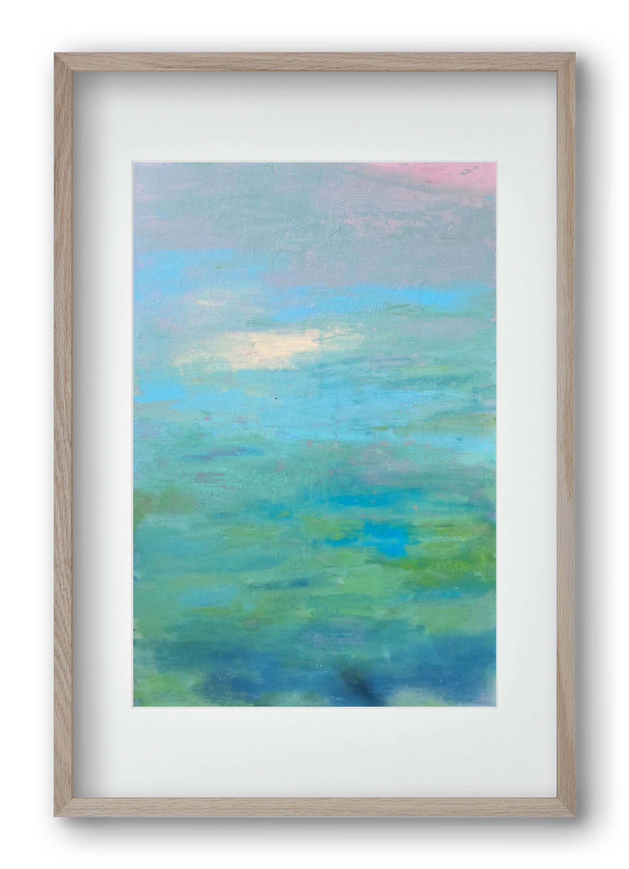 scirocco , 40x60 cm (30x45 cm), Tölgy keret, paszpartuval