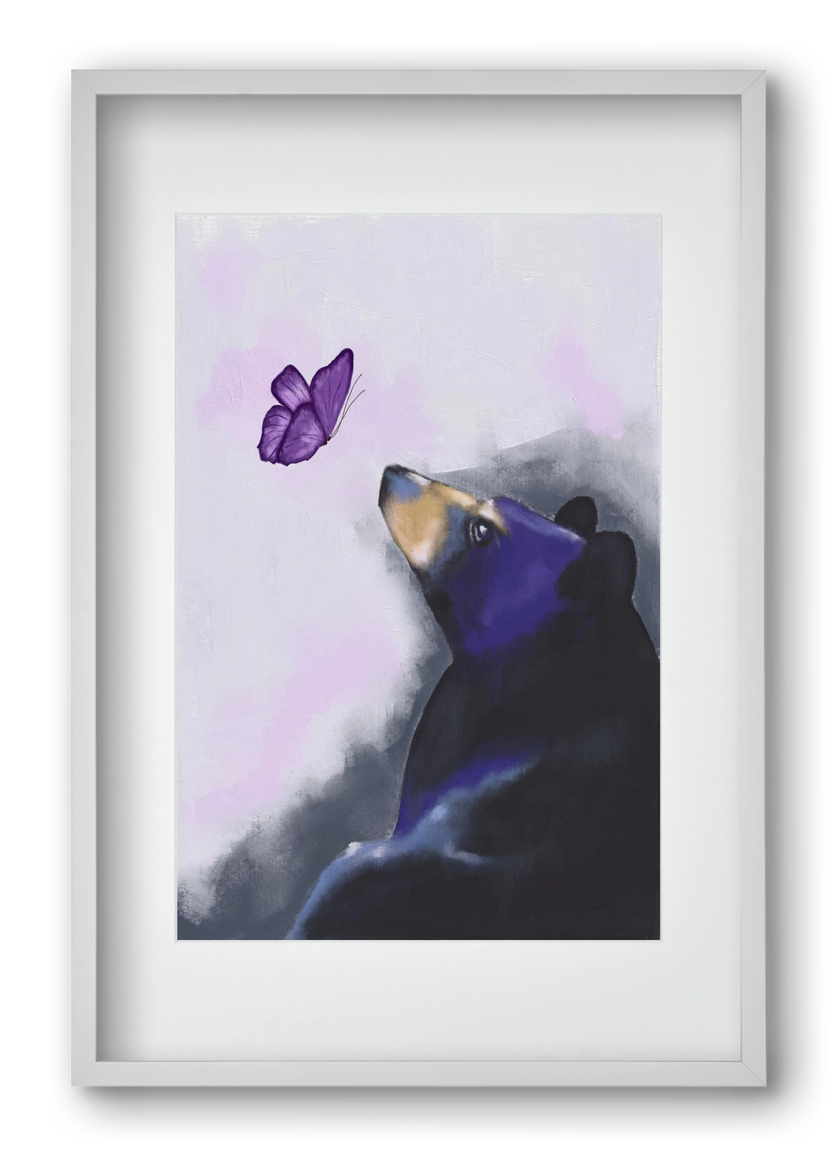 Whisper of Wonder, 40x60 cm (30x45 cm), Fehér keret, paszpartuval