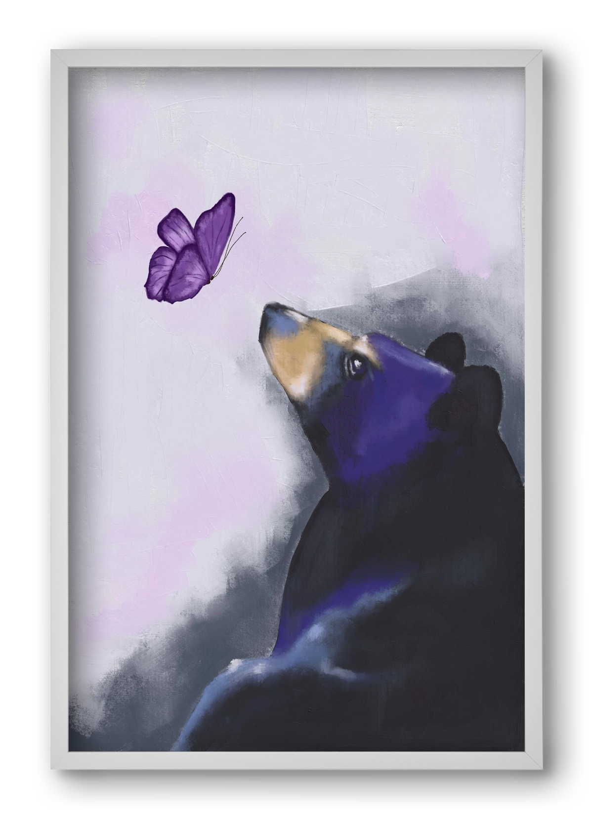 Whisper of Wonder, 40x60 cm (40x60 cm), Fehér keret
