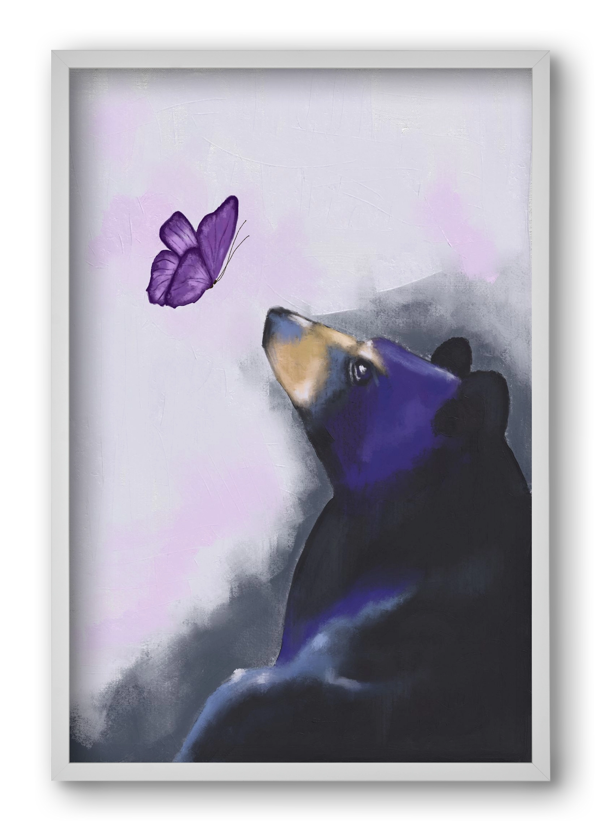 Whisper of Wonder, 40x60 cm (40x60 cm), Fehér keret
