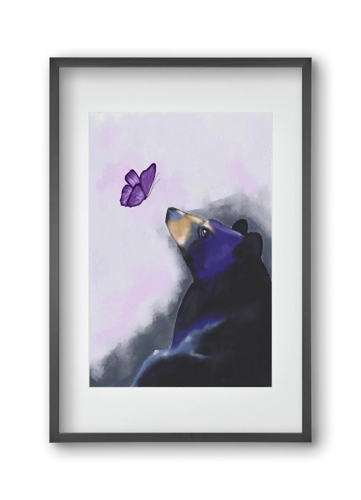 Whisper of Wonder, 30x45 cm (20x30 cm), Fekete keret, paszpartuval