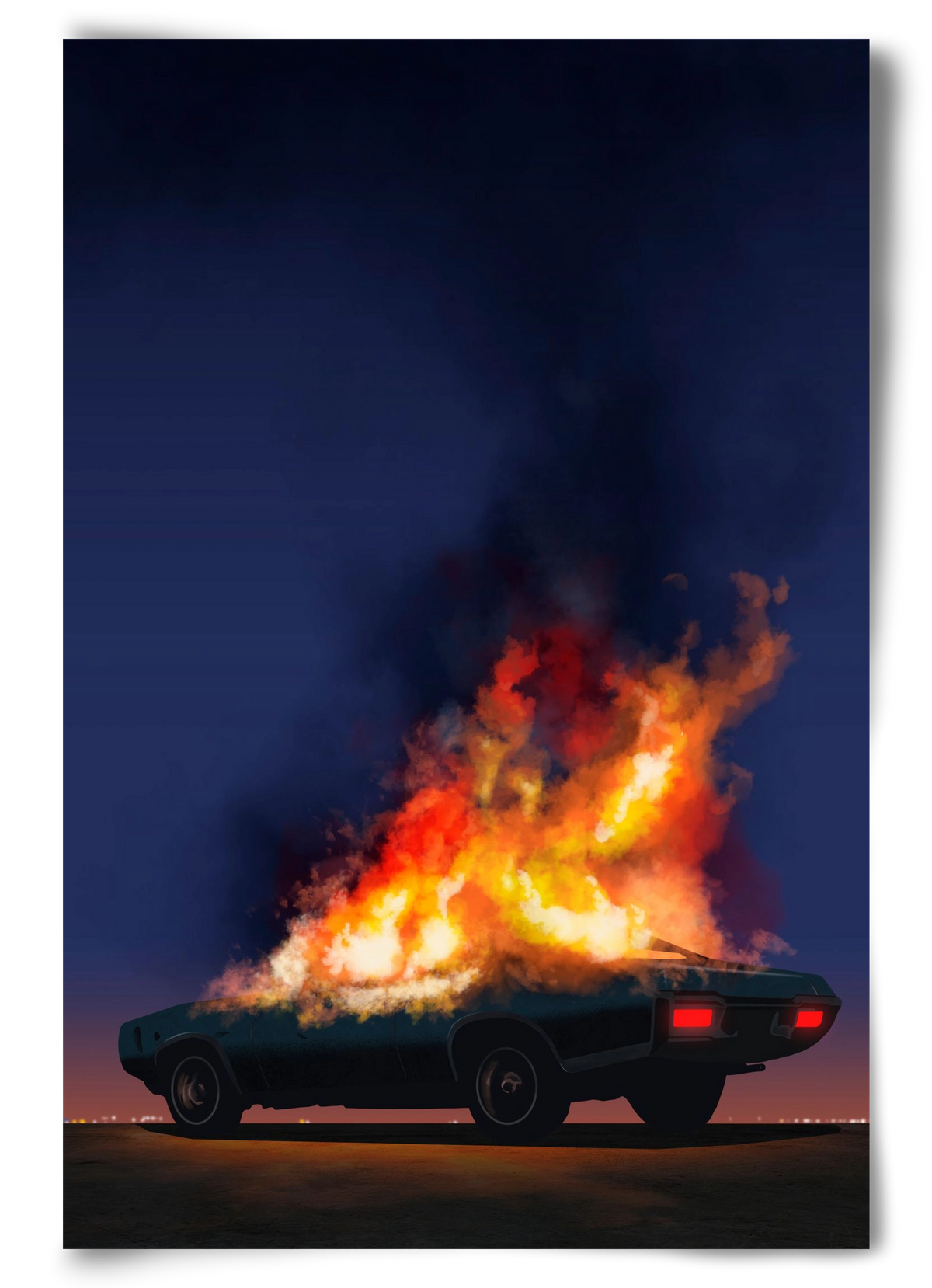 I disappear, 60x90 cm, Keret nélkül