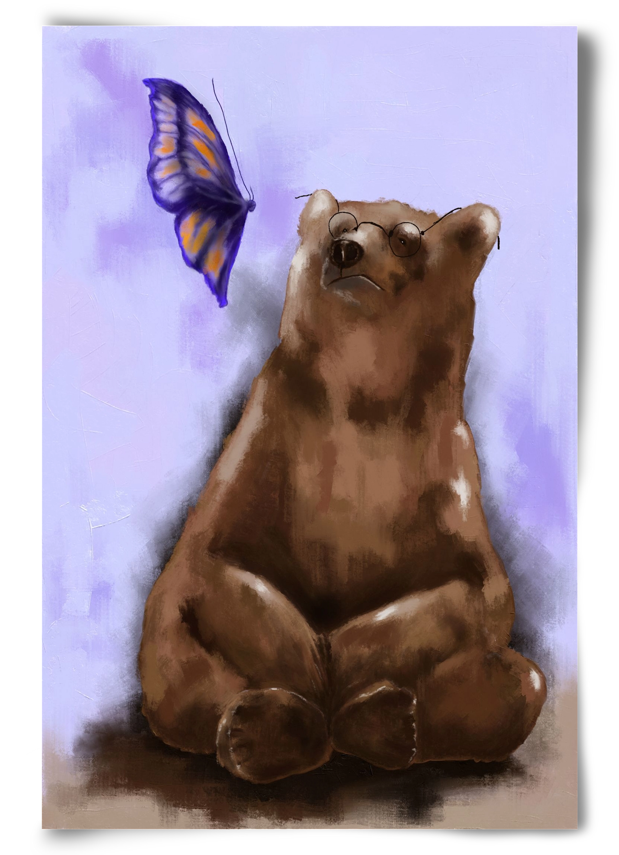 Echo of Serenity, 60x90 cm, Keret nélkül