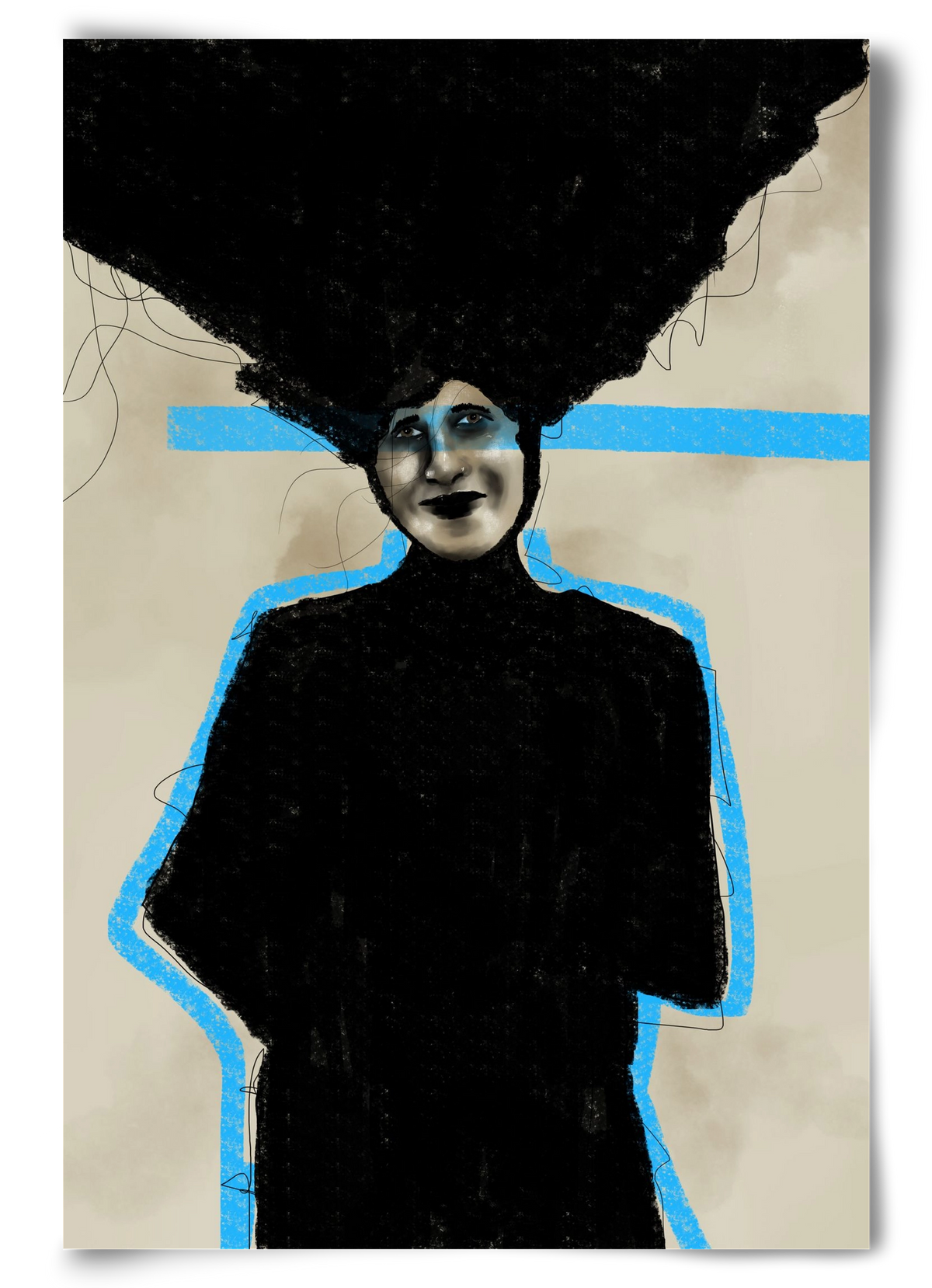 Modern Man, 60x90 cm, Keret nélkül