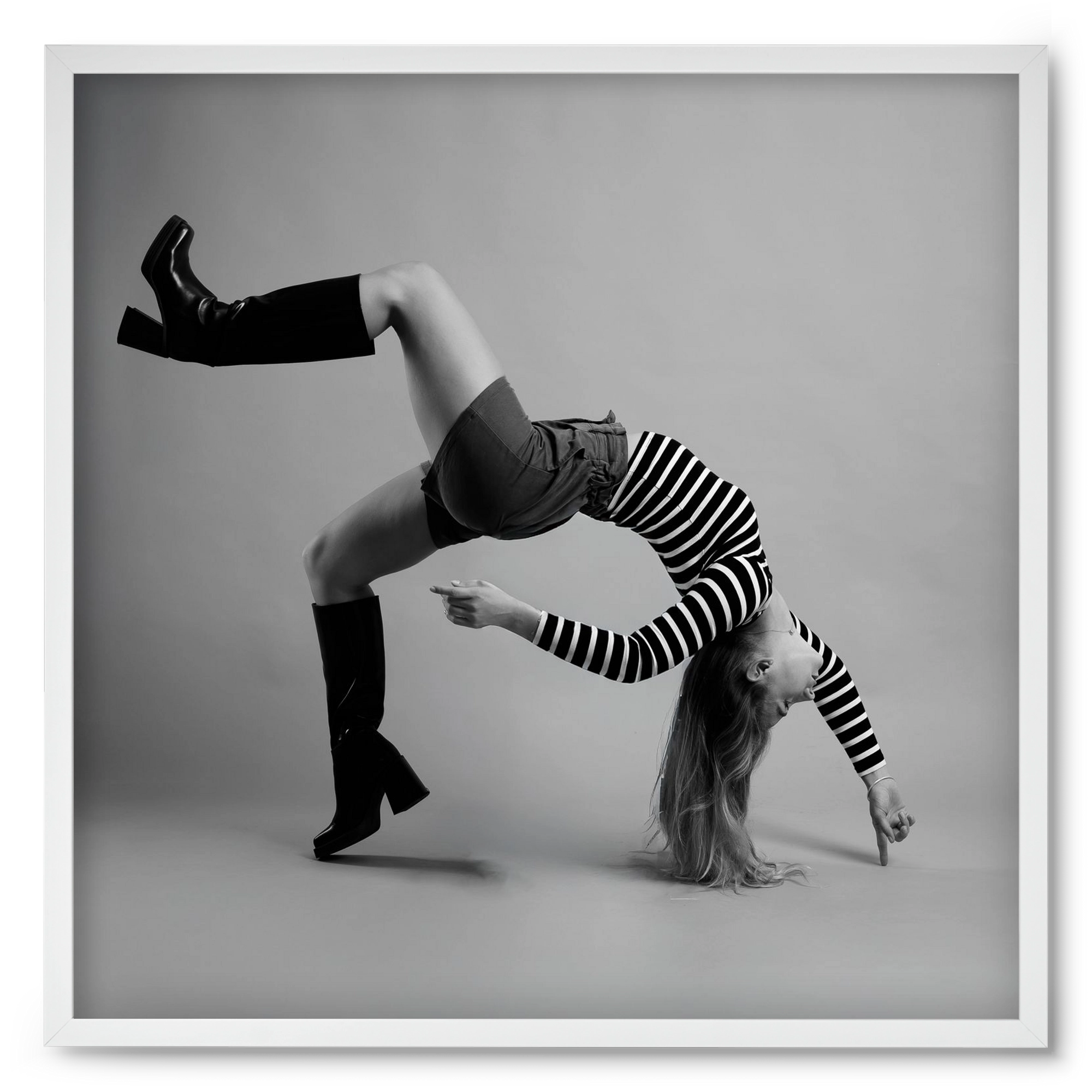 Balance, 50x50 cm (50x50 cm), Fehér keret