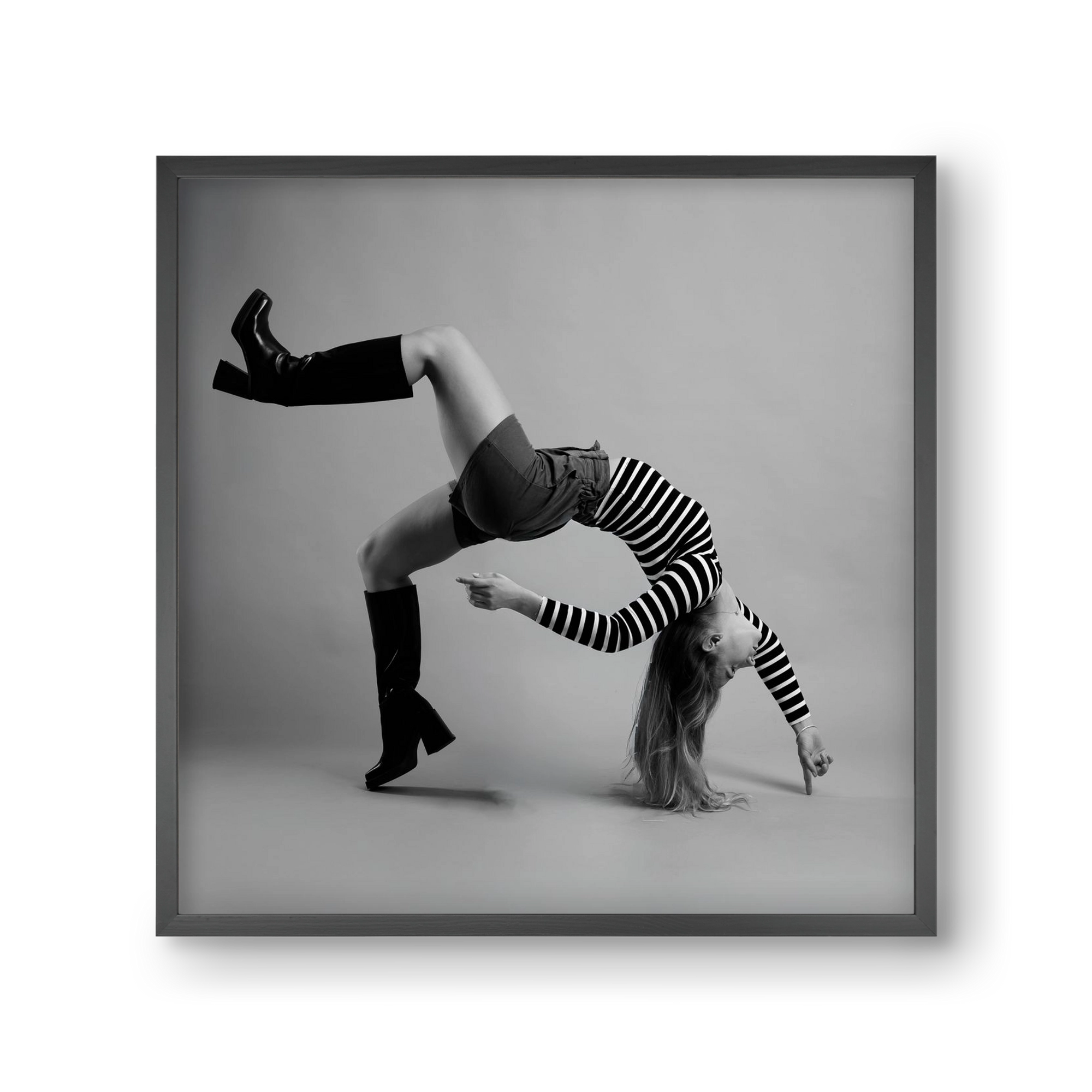 Balance, 30x30 cm (30x30 cm), Fekete keret