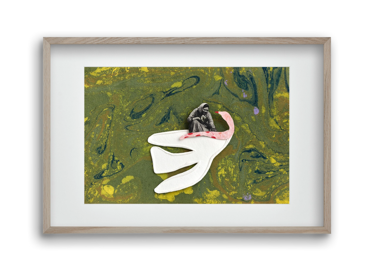 Három történet ahogyan nekem tetszik_02 // Three stories as I li, 45x30 cm (30x20 cm), Tölgy keret, paszpartuval