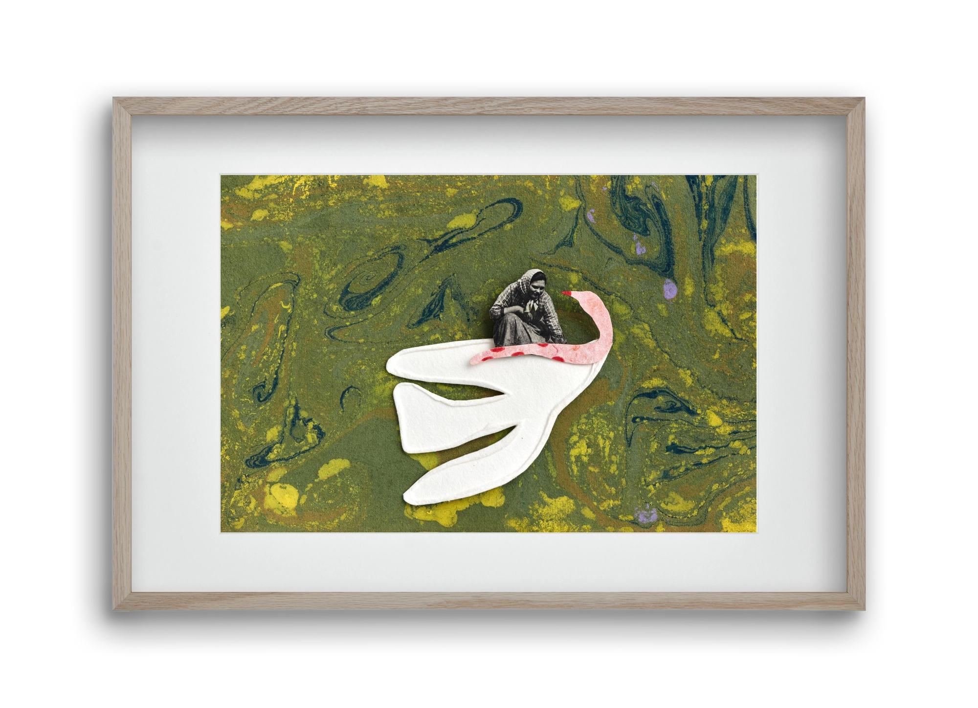 Három történet ahogyan nekem tetszik_02 // Three stories as I li, 45x30 cm (30x20 cm), Tölgy keret, paszpartuval