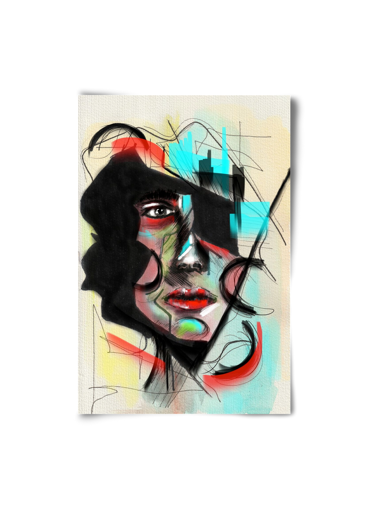 Shattered Silence, 20x30 cm, Keret nélkül