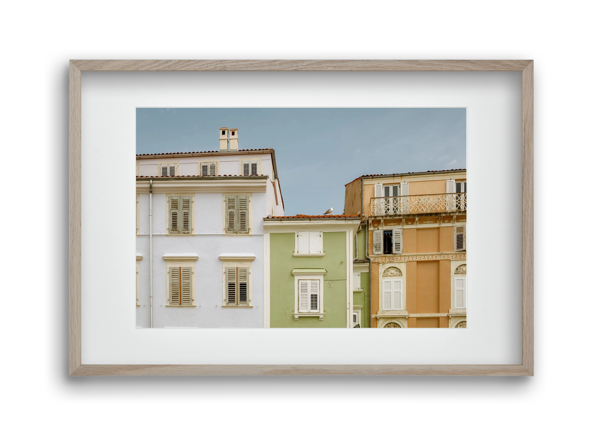 CoastalHomes, 45x30 cm (30x20 cm), Tölgy keret, paszpartuval