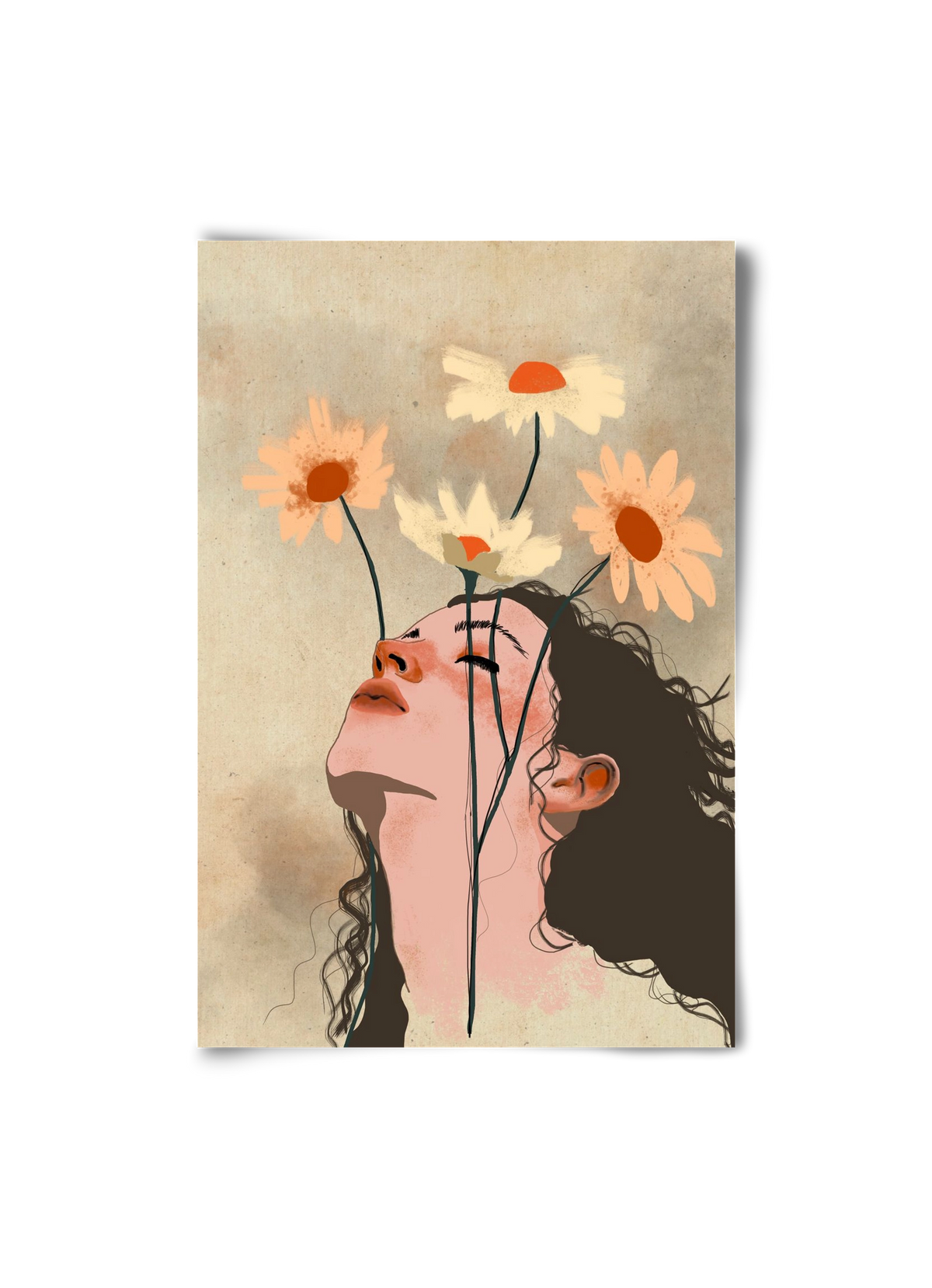 Looking Up, 20x30 cm, Keret nélkül