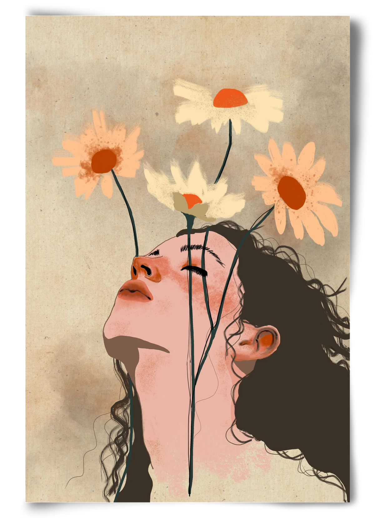 Looking Up, 60x90 cm, Keret nélkül
