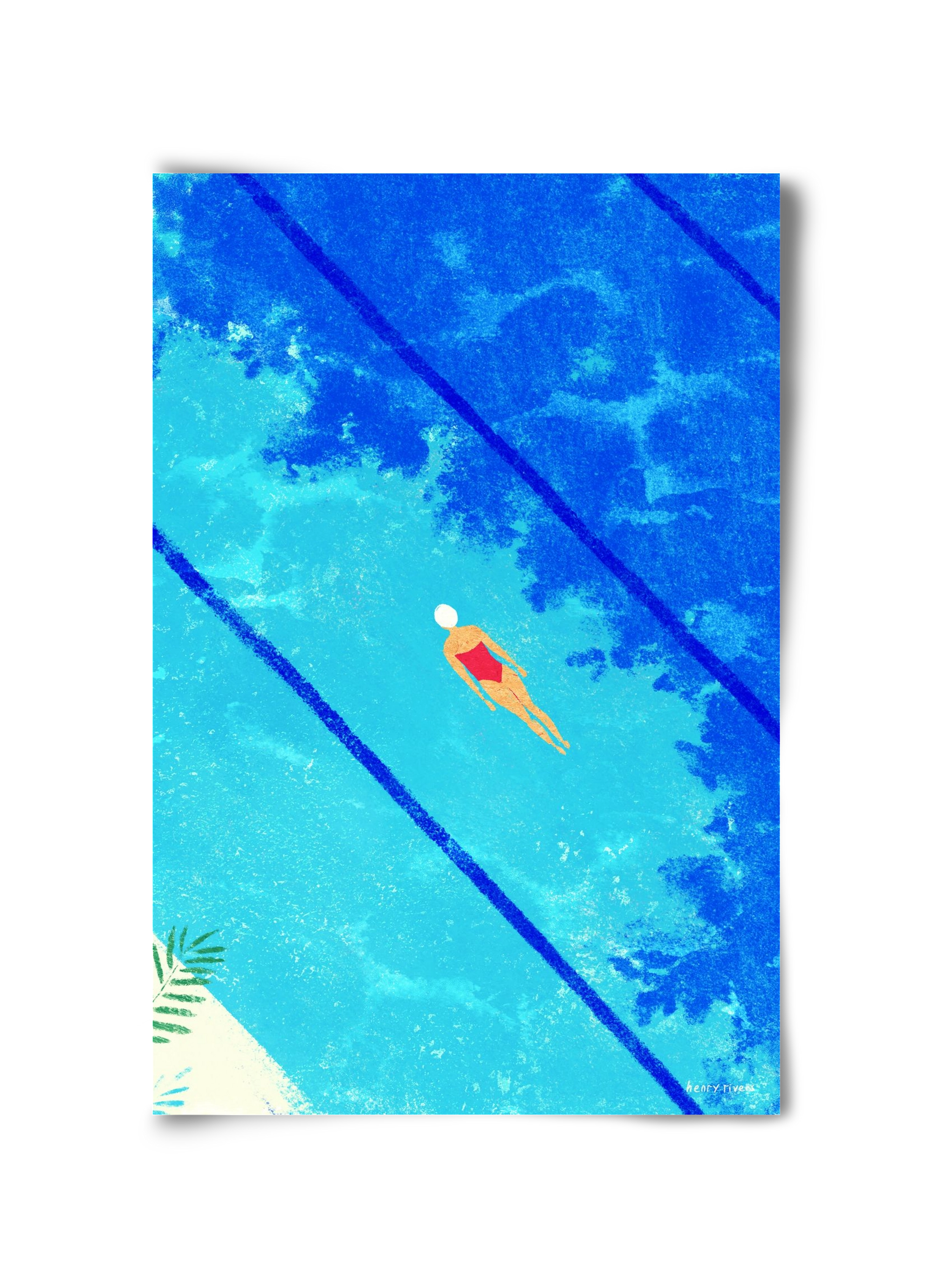Calm below the surface, 30x45 cm, Keret nélkül