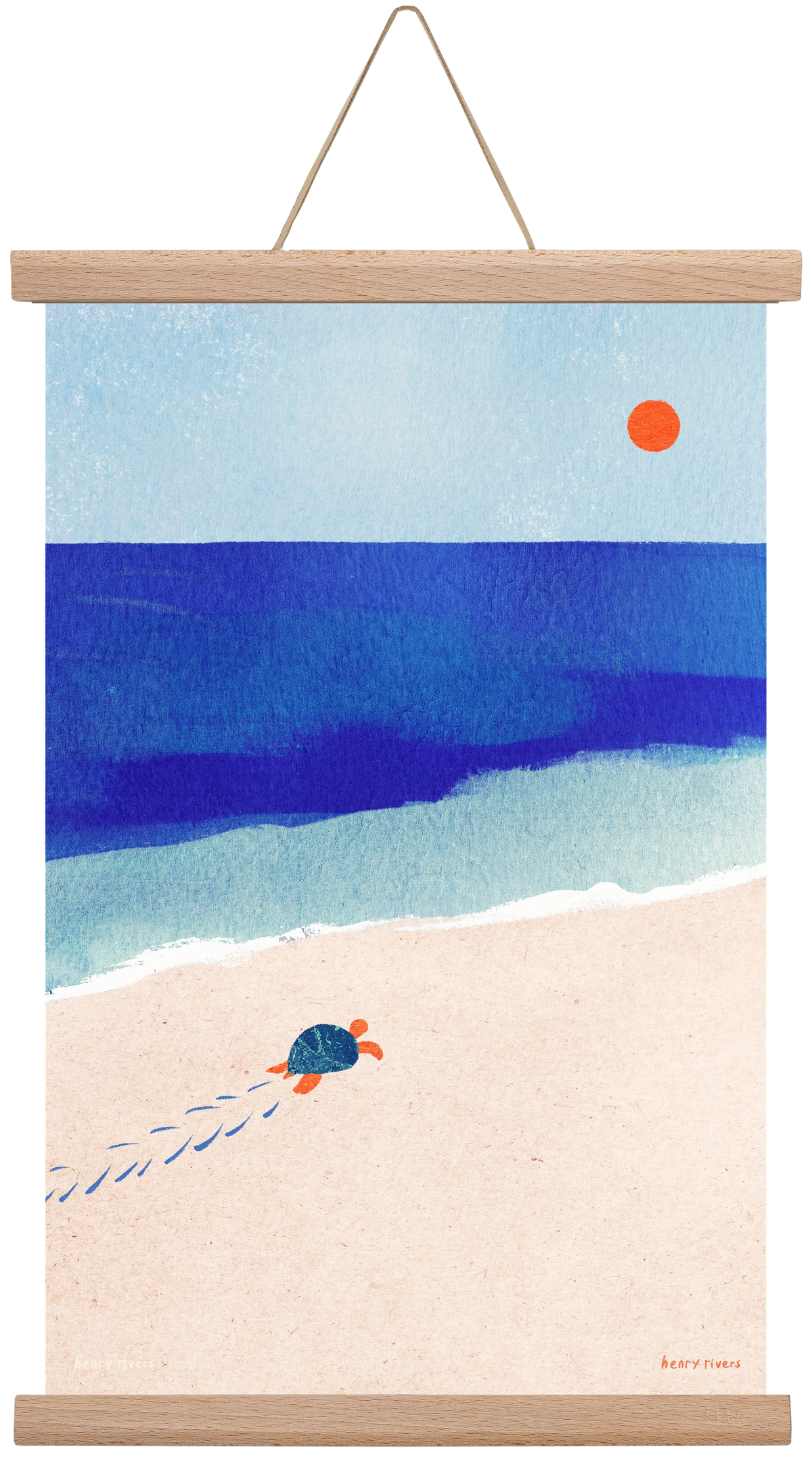 Following the sun, 30x45 cm (30x45 cm), Tölgy akasztó