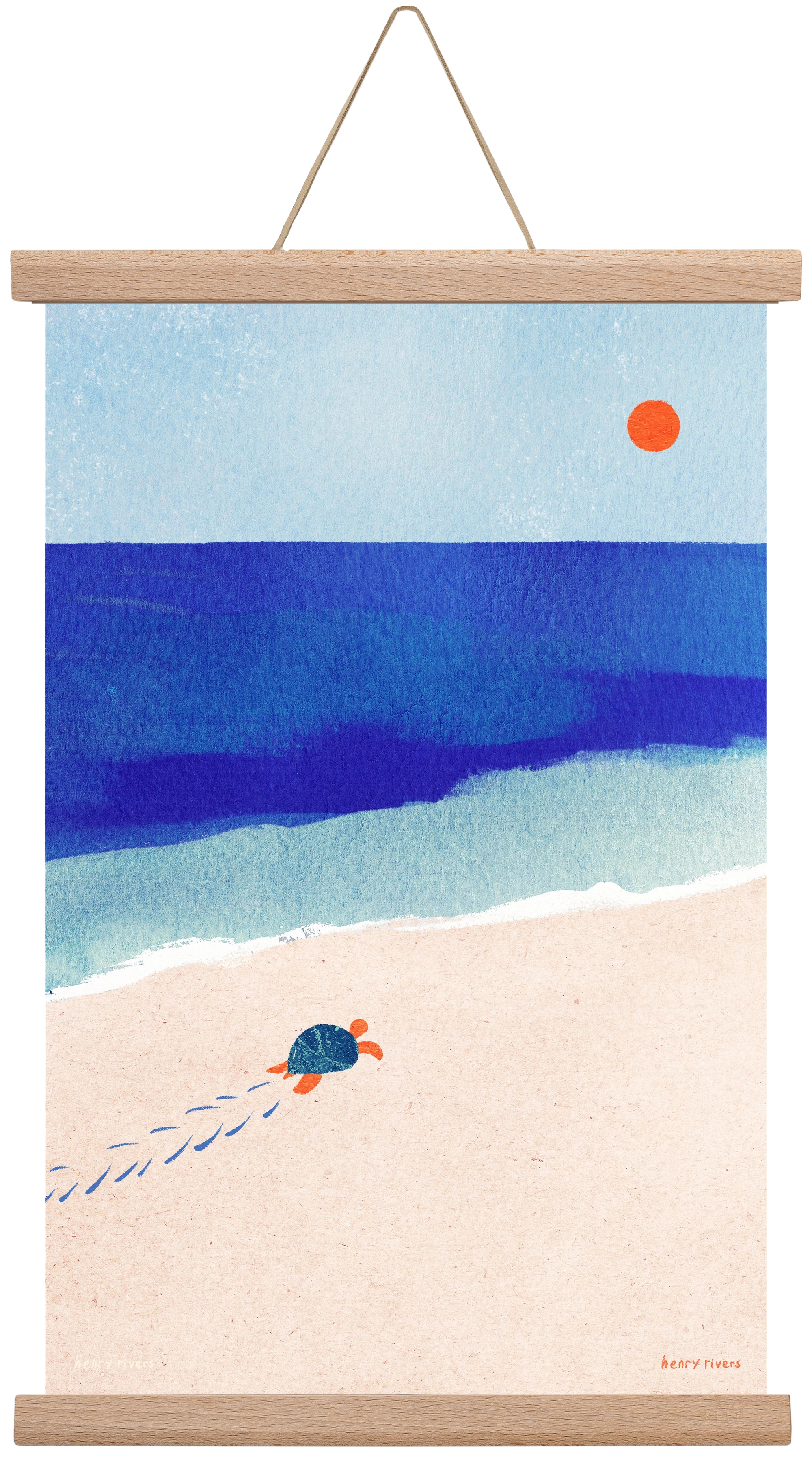 Following the sun, 30x45 cm (30x45 cm), Tölgy akasztó