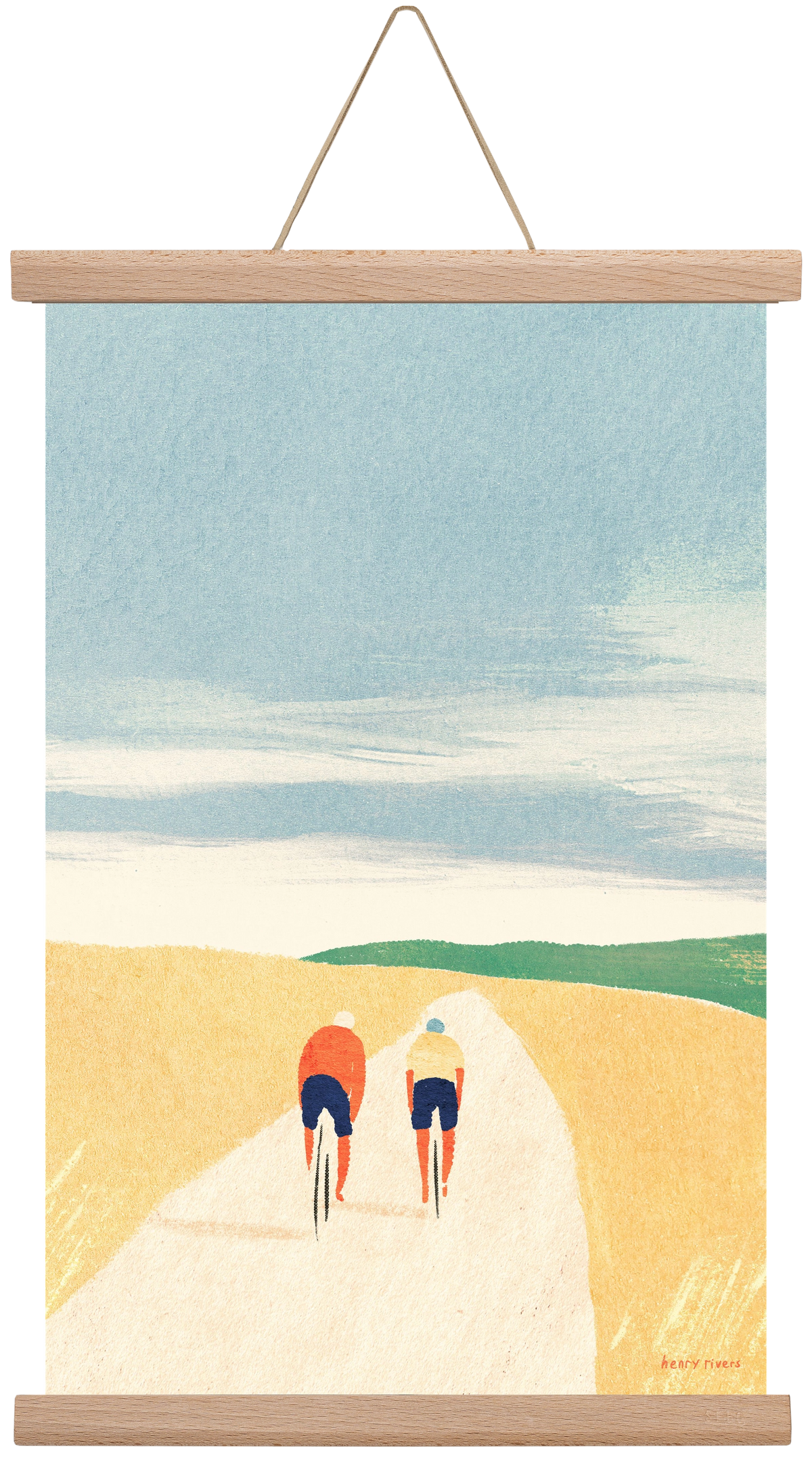 Cycle Buddies, 30x45 cm (30x45 cm), Tölgy akasztó