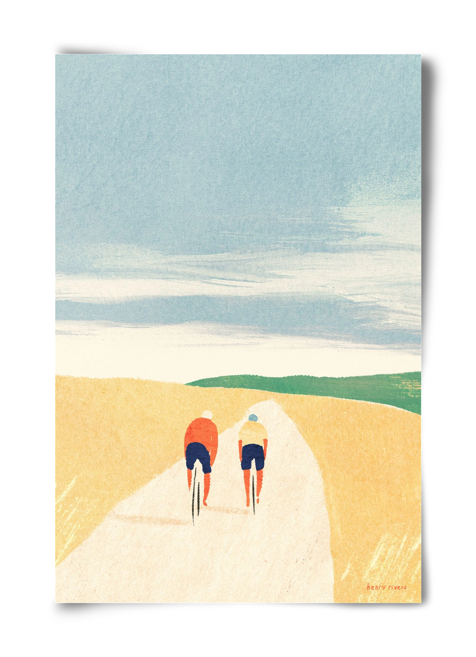 Cycle Buddies, 40x60 cm, Keret nélkül