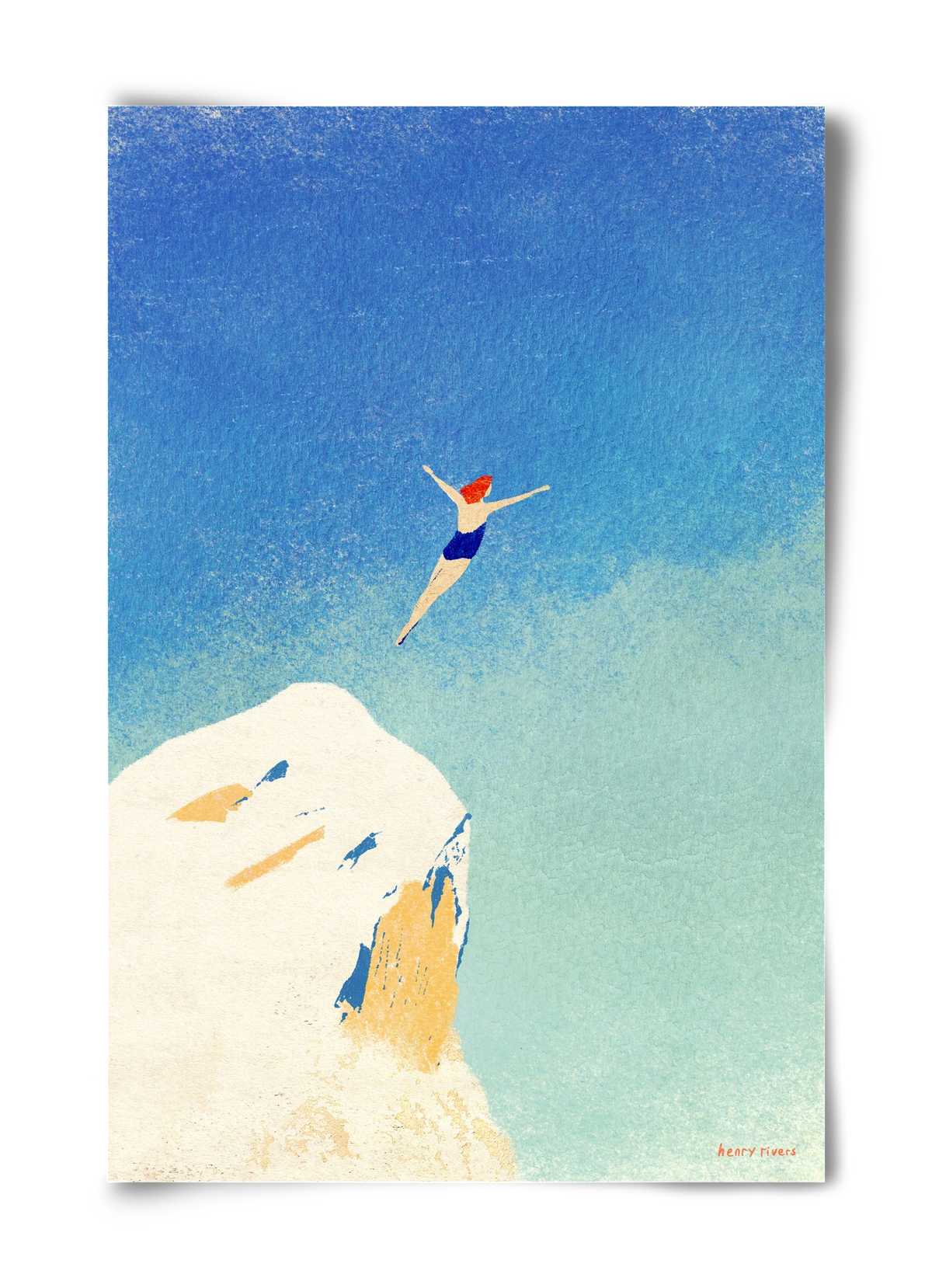 Flying, 40x60 cm, Keret nélkül