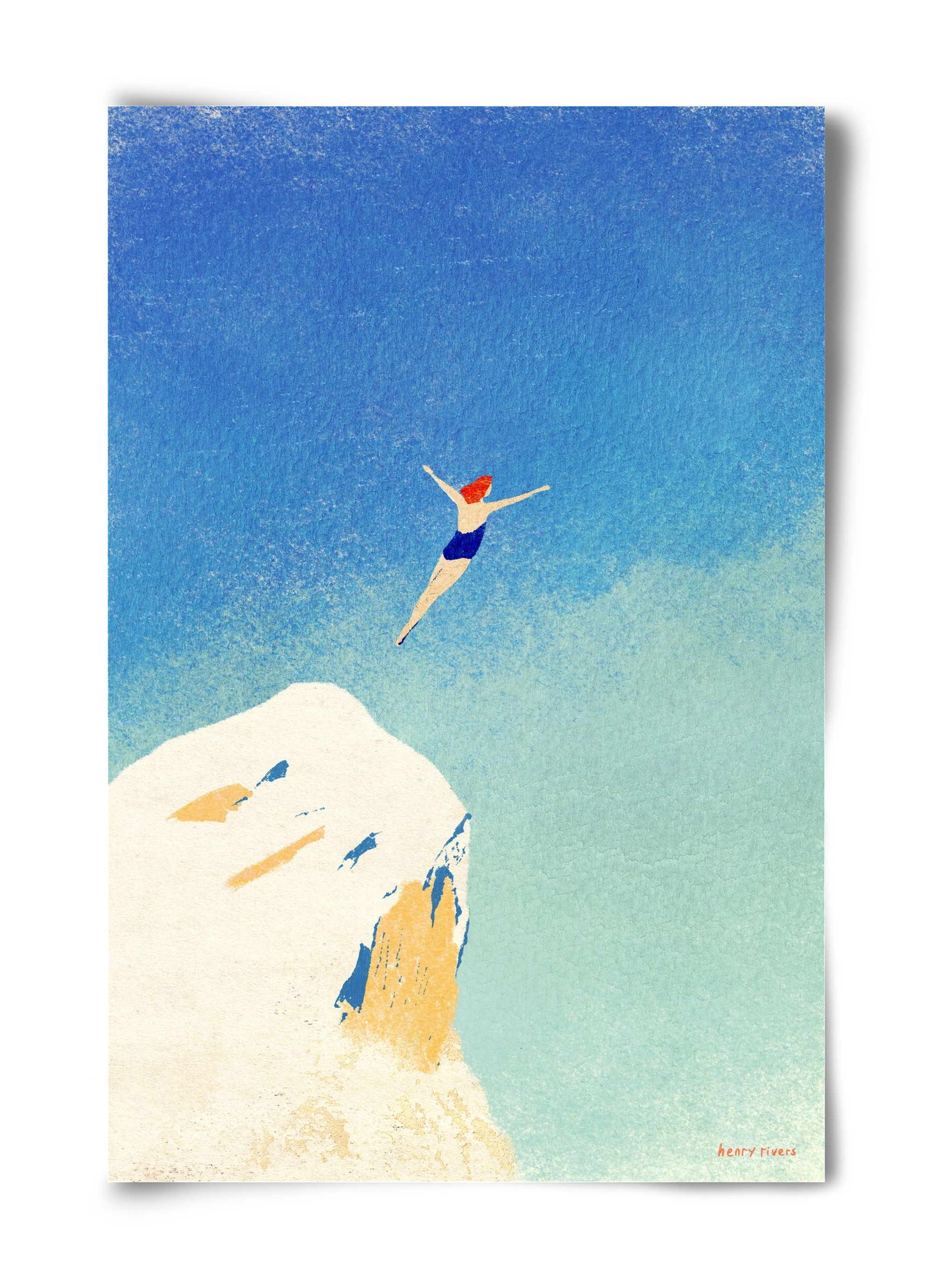 Flying, 40x60 cm, Keret nélkül