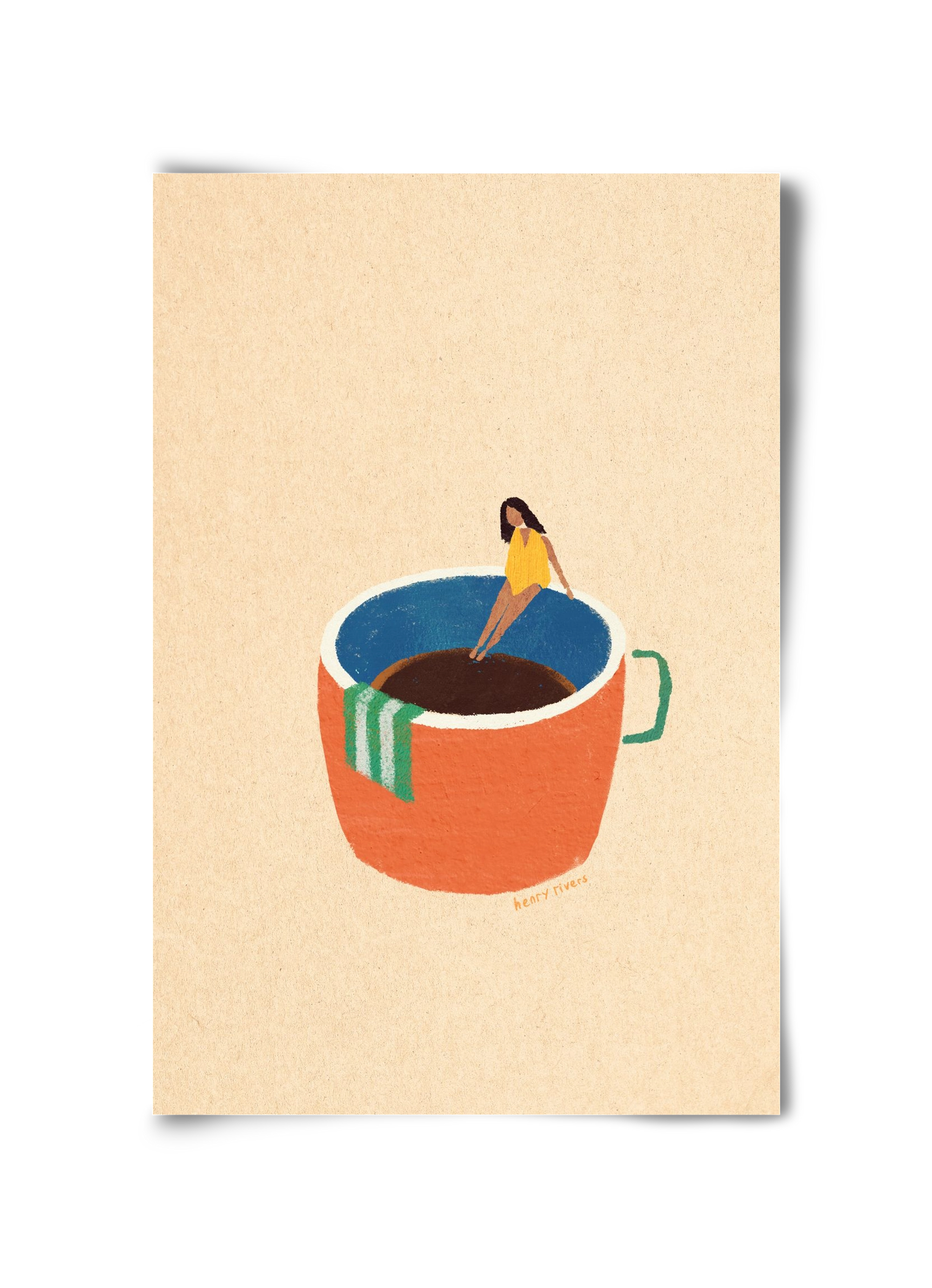 Espresso Dip, 30x45 cm, Keret nélkül