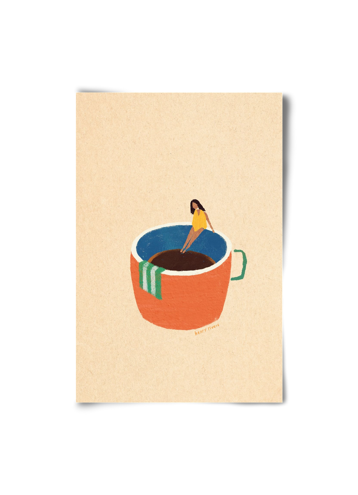 Espresso Dip, 20x30 cm, Keret nélkül