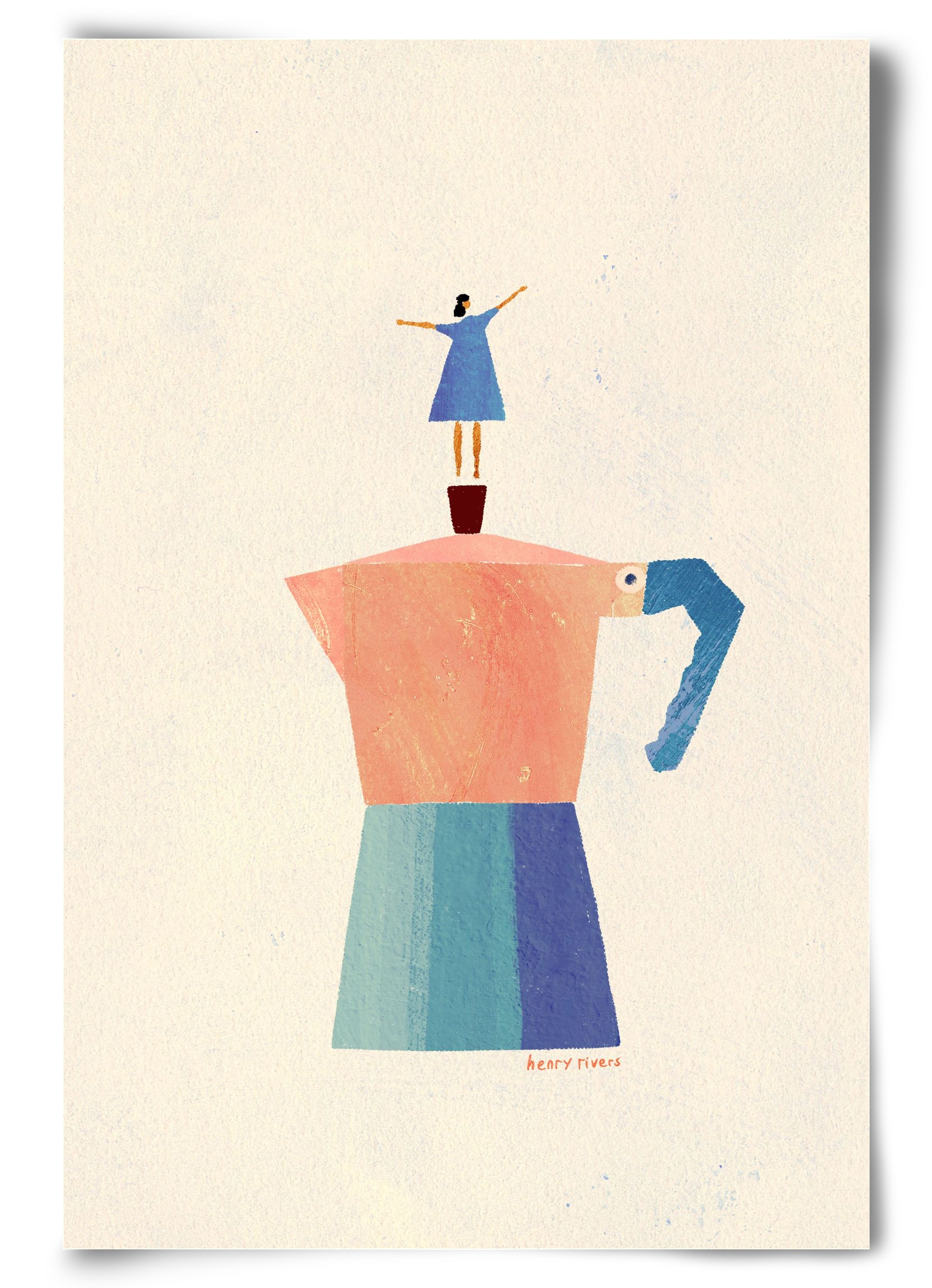 Good Morning Coffee, 60x90 cm, Keret nélkül