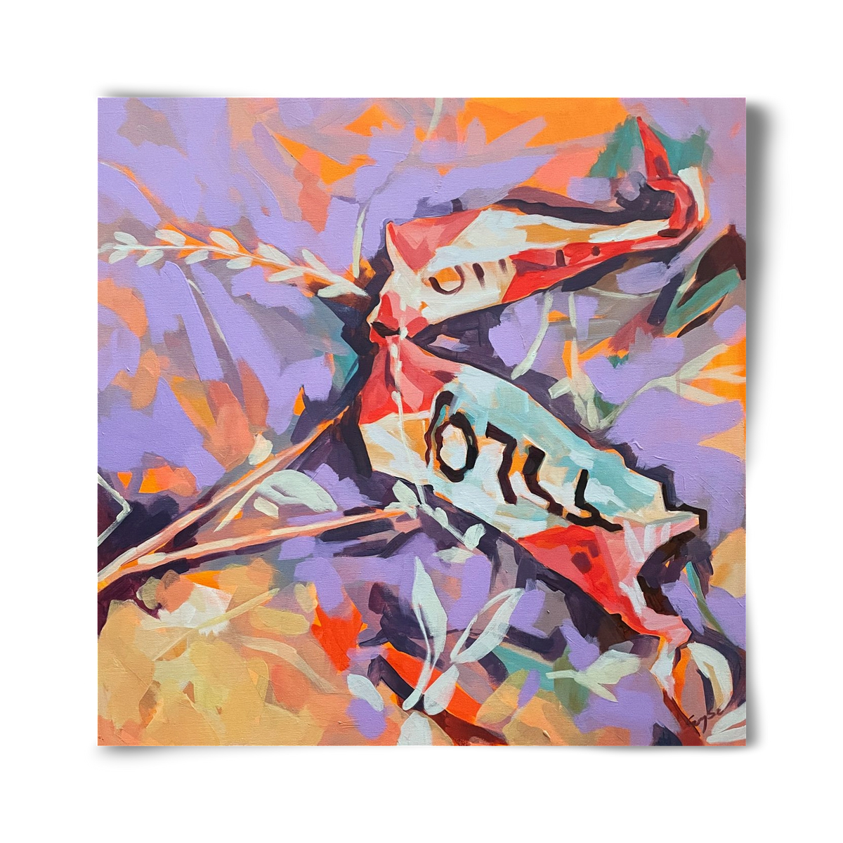 Belépni tilos! , 40x40 cm, Keret nélkül