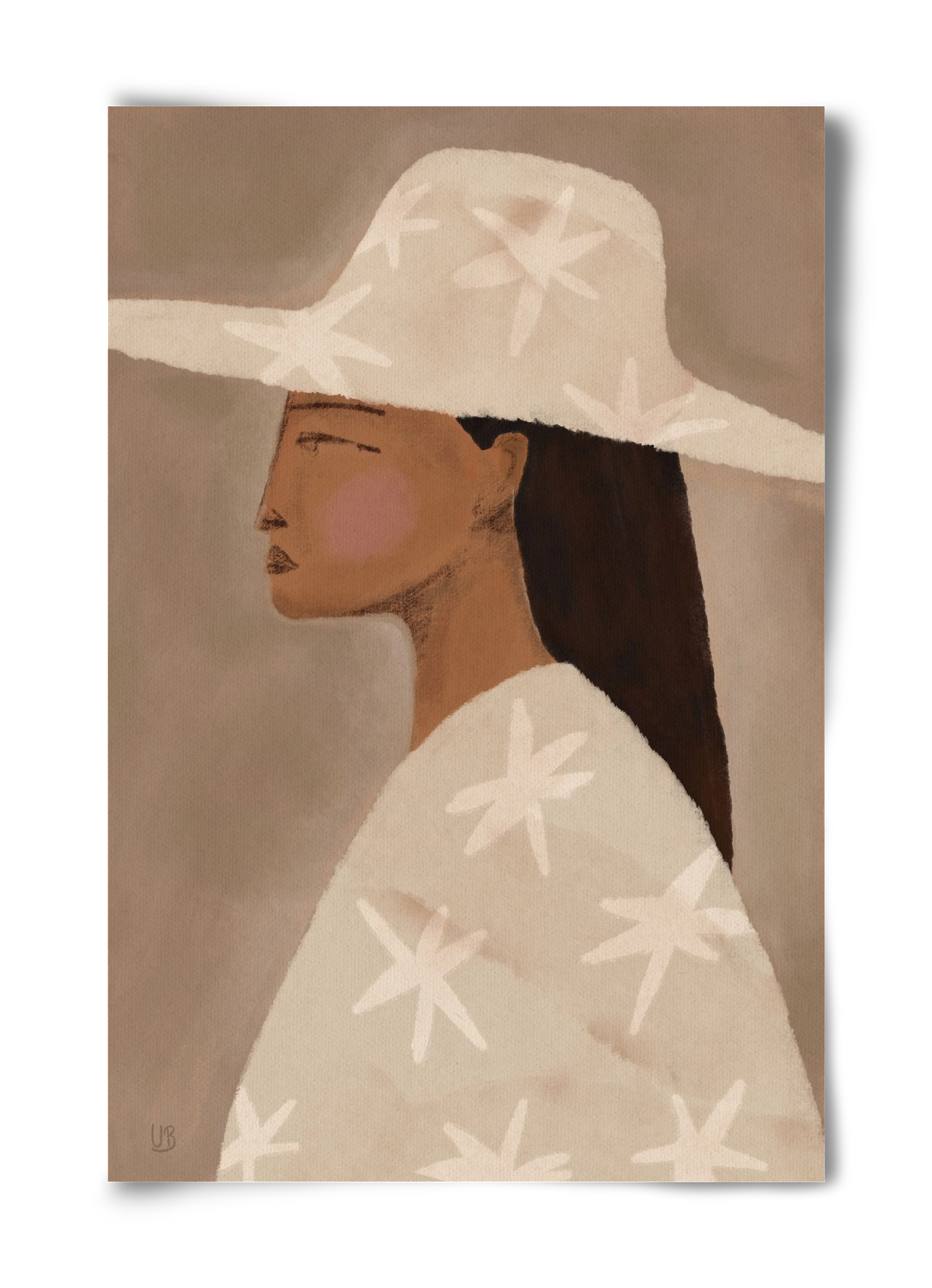 Blush, 40x60 cm, Keret nélkül