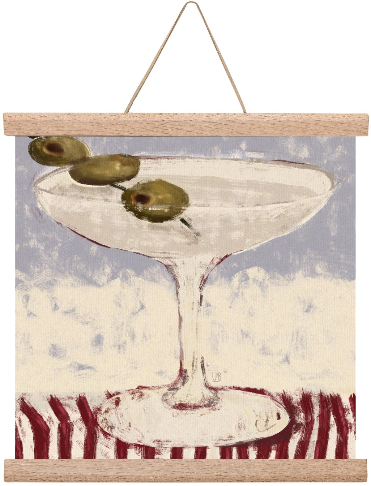 Martinied, 30x30 cm (30x30 cm), Tölgy akasztó