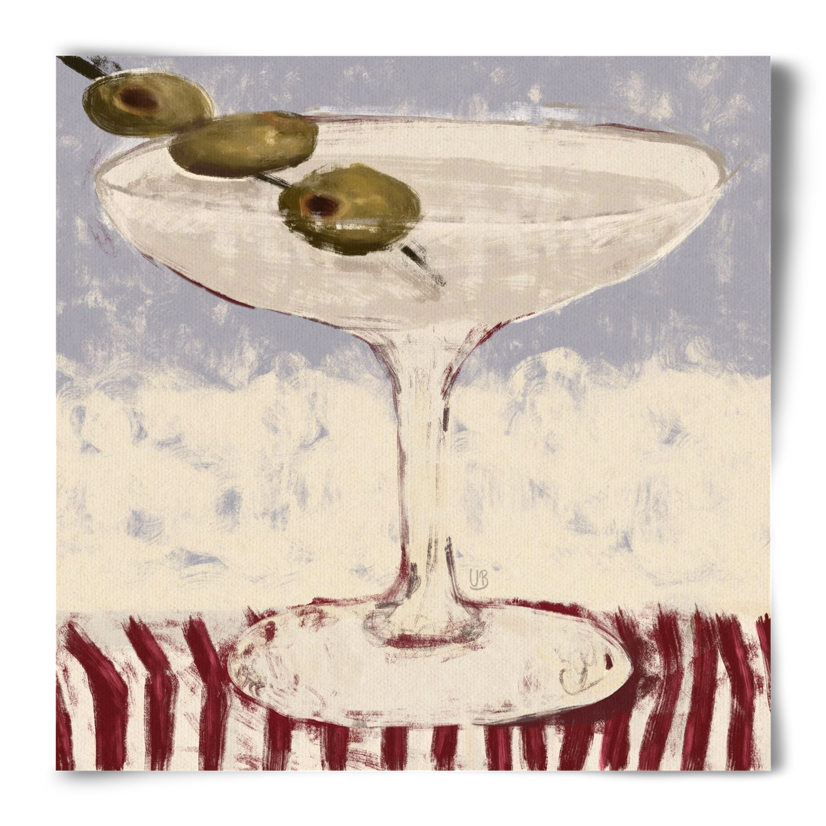 Martinied, 50x50 cm, Keret nélkül
