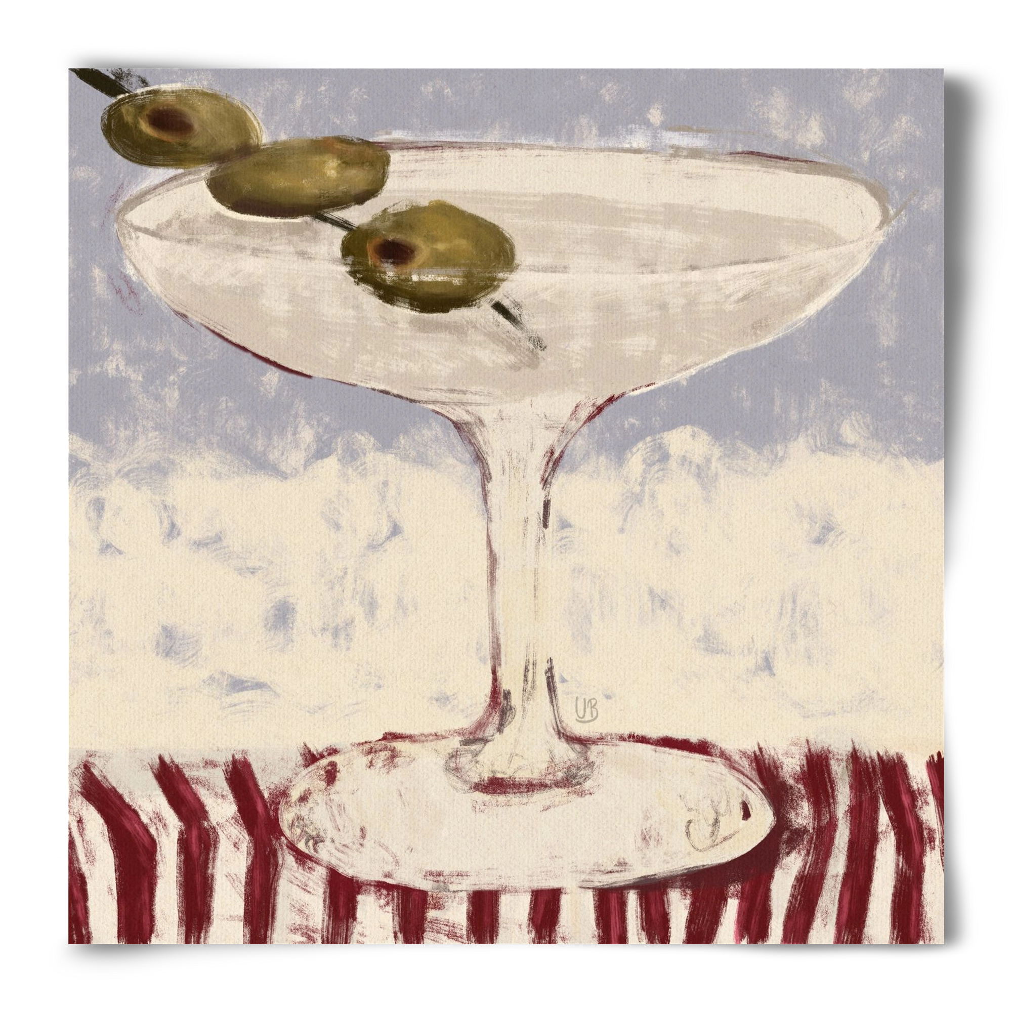 Martinied, 50x50 cm, Keret nélkül