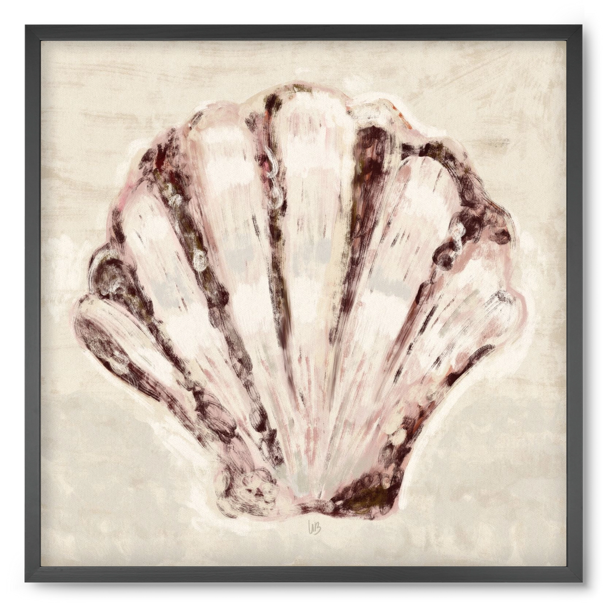 Jewel of the ocean, 50x50 cm (50x50 cm), Fekete keret