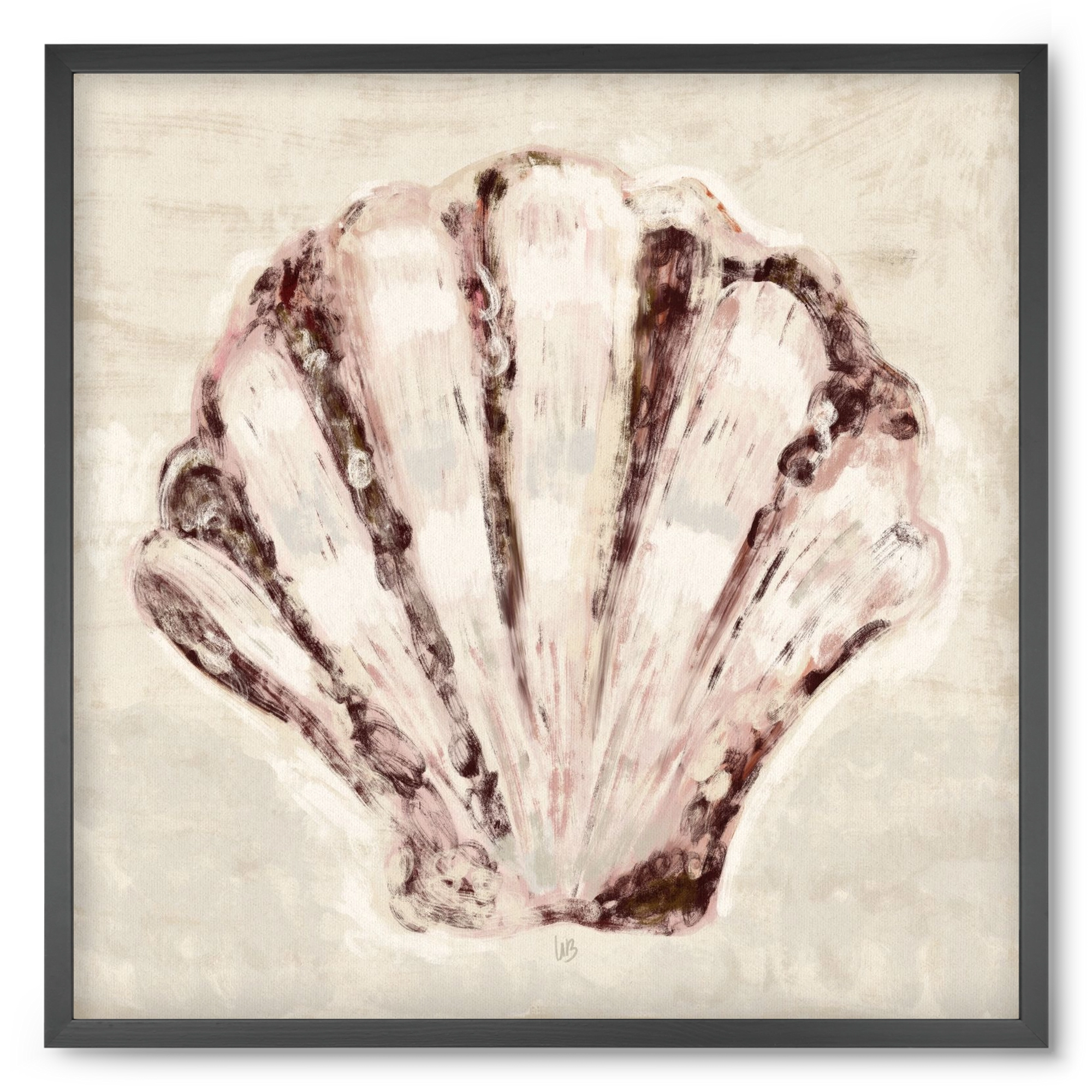 Jewel of the ocean, 50x50 cm (50x50 cm), Fekete keret