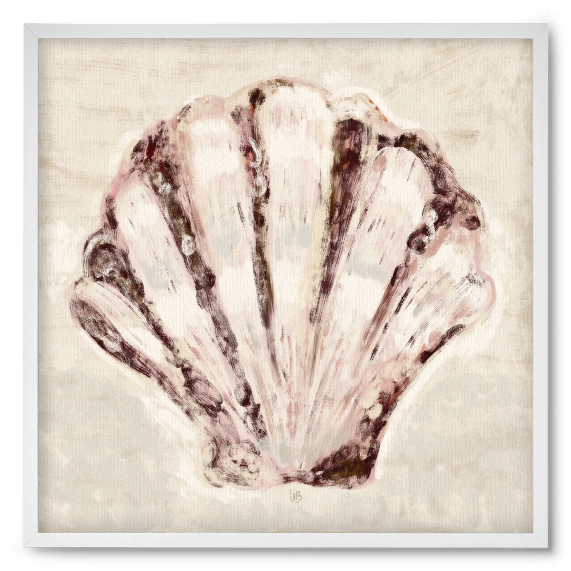 Jewel of the ocean, 50x50 cm (50x50 cm), Fehér keret