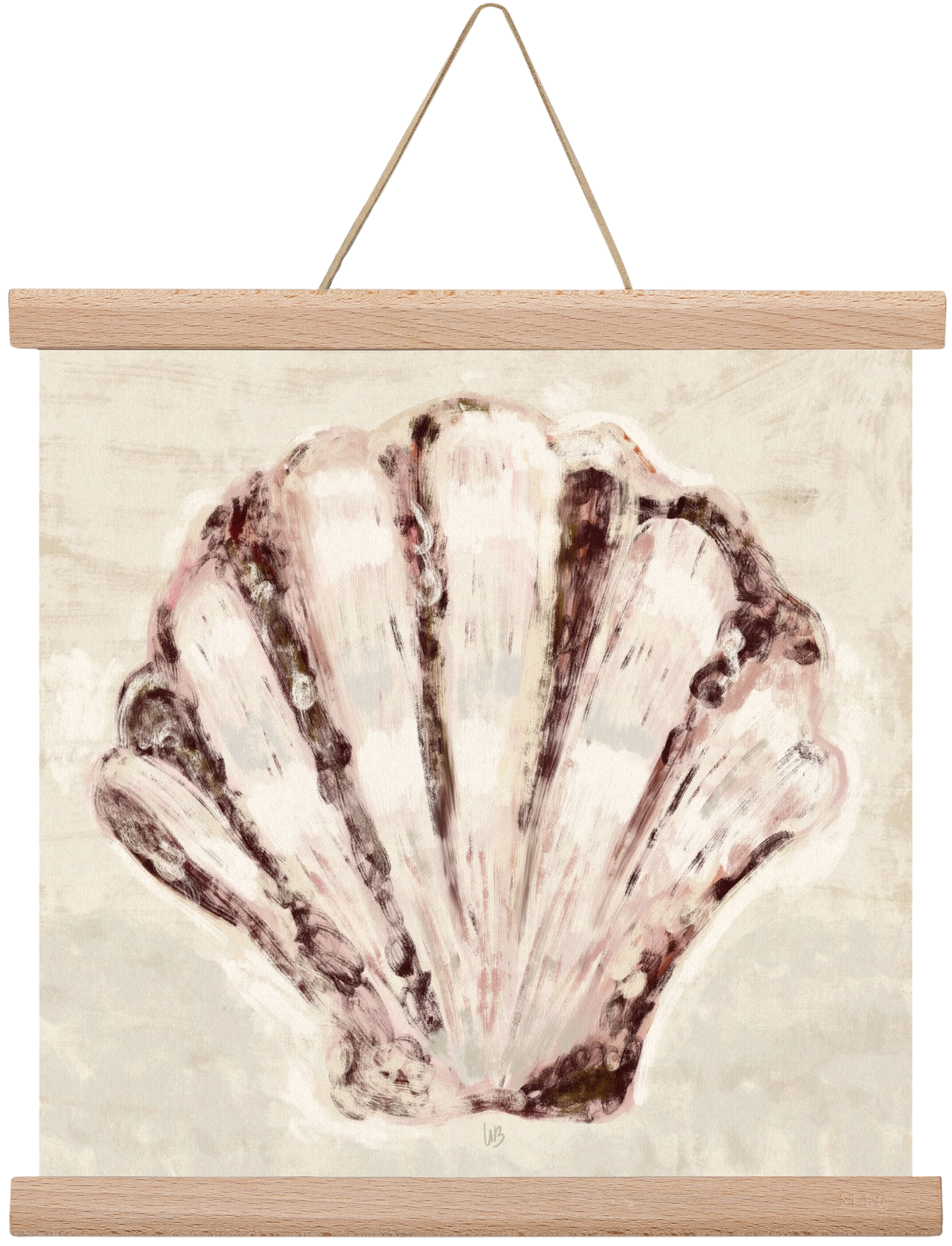 Jewel of the ocean, 30x30 cm (30x30 cm), Tölgy akasztó