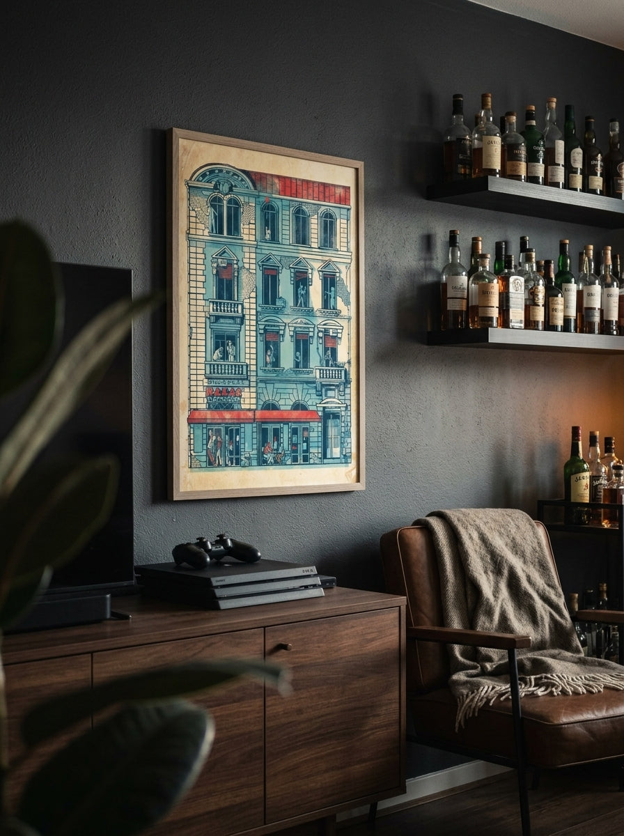 Framed Art Print — Lifestyle - Home | Generated by Modelize