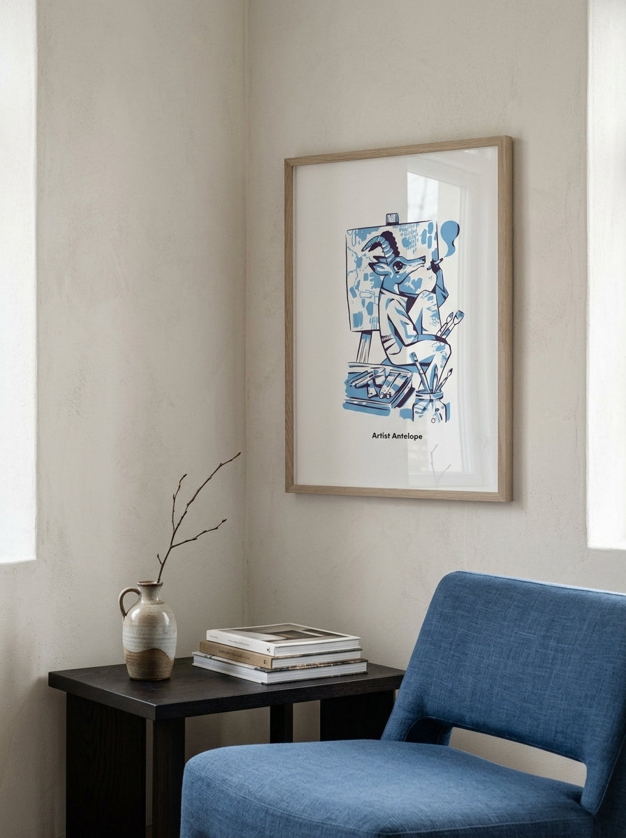 Framed Art Print — Lifestyle - Home | Generated by Modelize