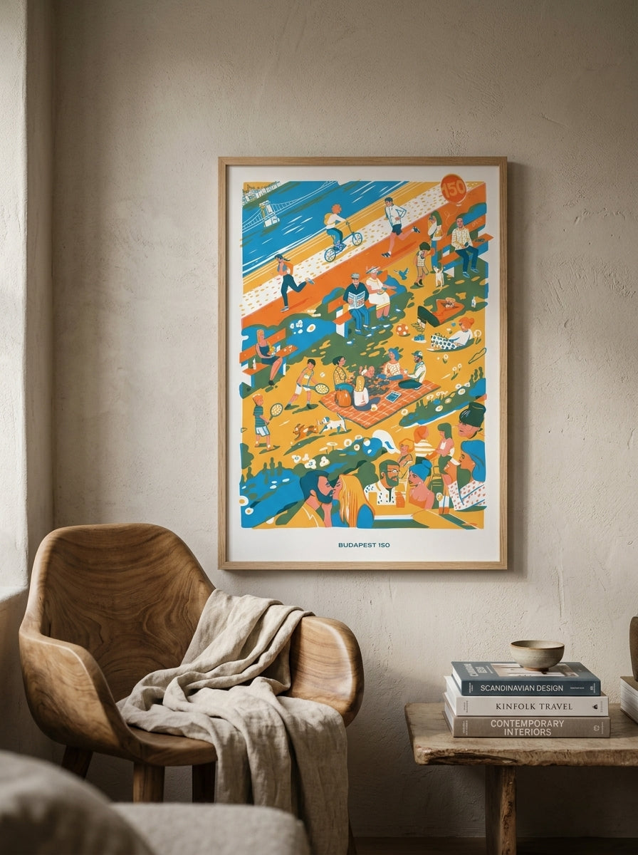 Framed art print — Lifestyle - Home | Generated by Modelize