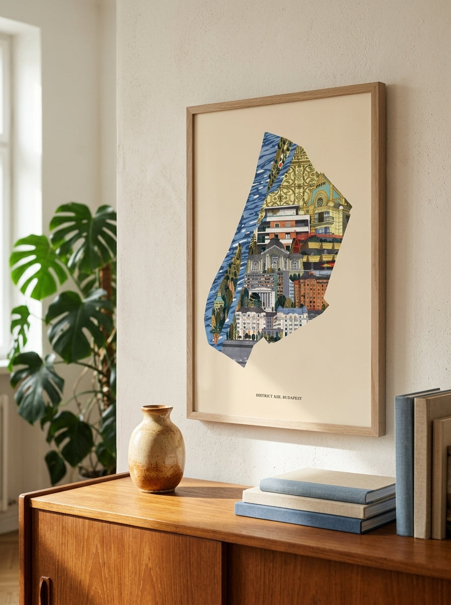 Framed art print — Lifestyle - Home | Generated by Modelize
