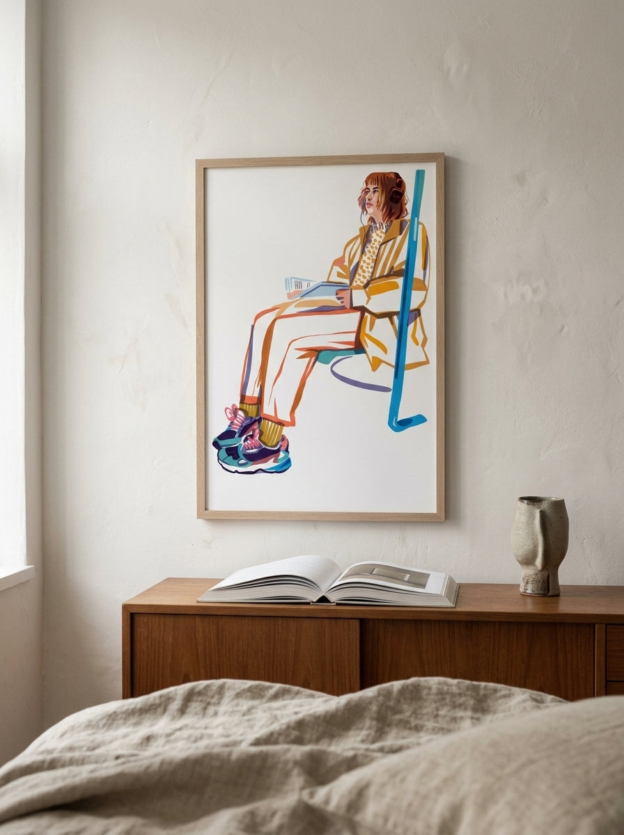Framed graphic illustration — Lifestyle - Home | Generated by Modelize
