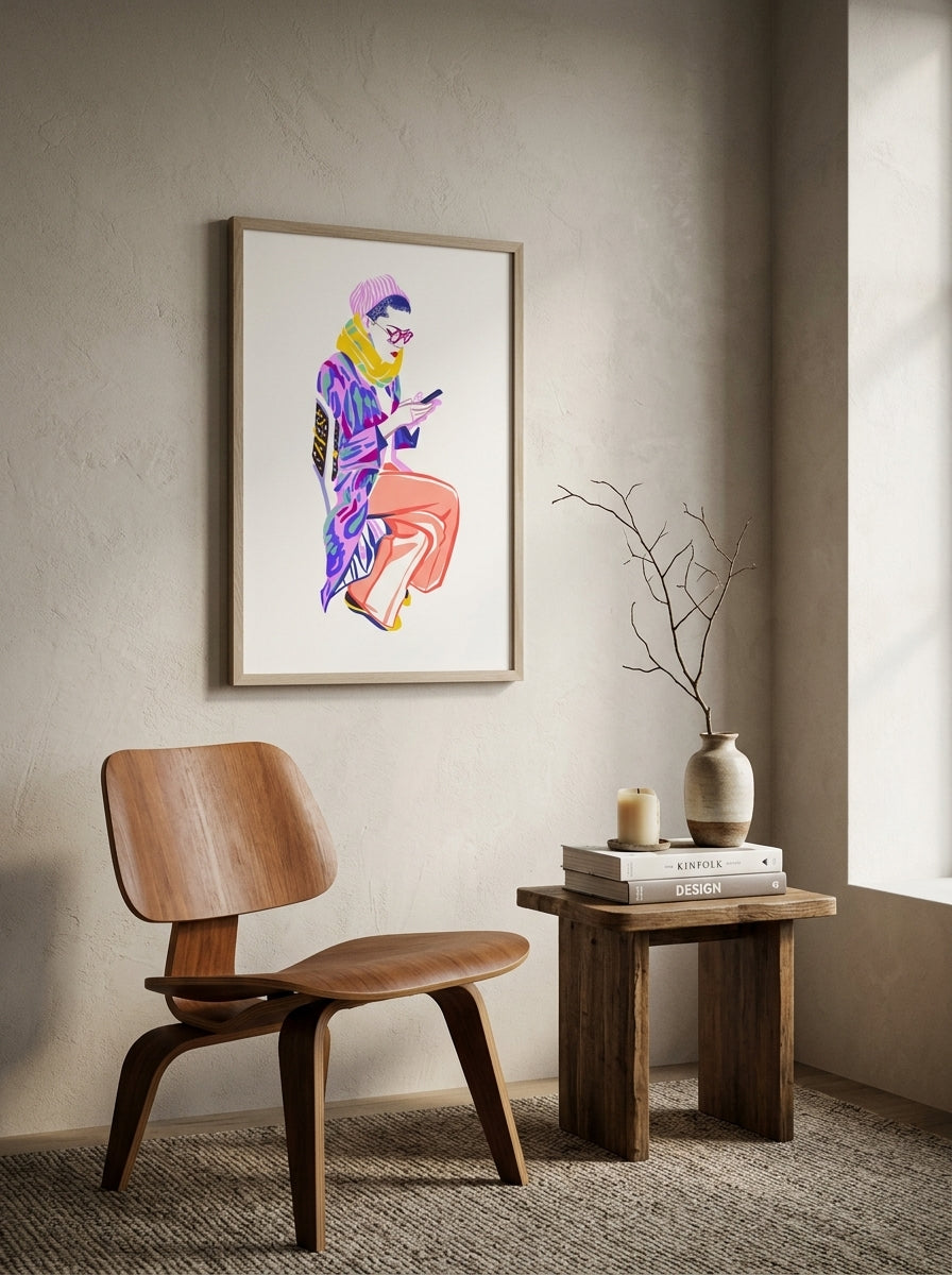 Framed Art Print — Lifestyle - Home | Generated by Modelize