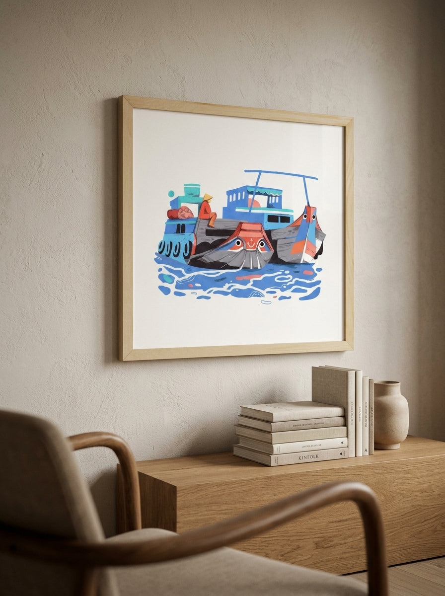 Framed Art Print — Lifestyle - Home | Generated by Modelize