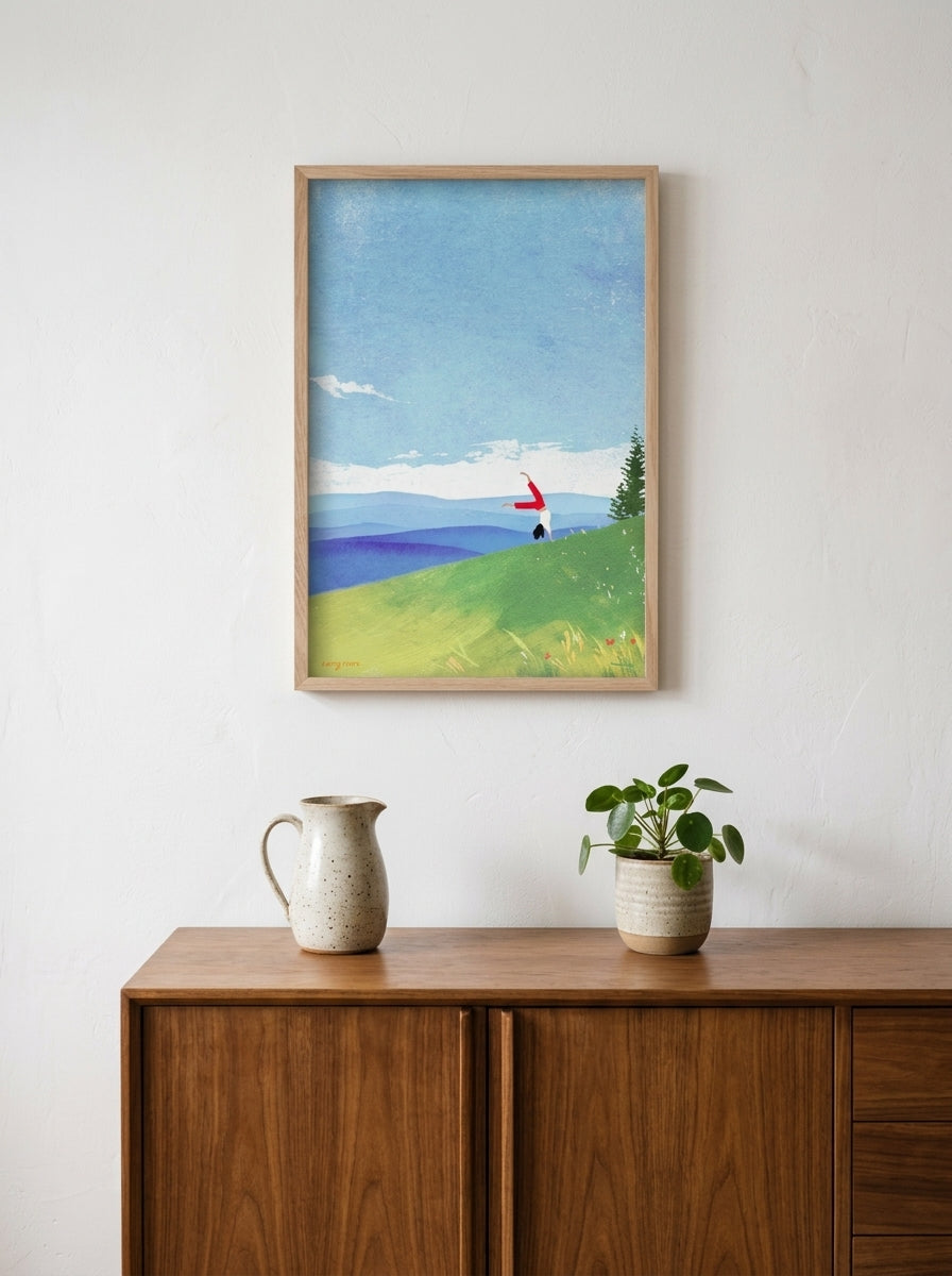 Framed art print — Lifestyle - Home | Generated by Modelize