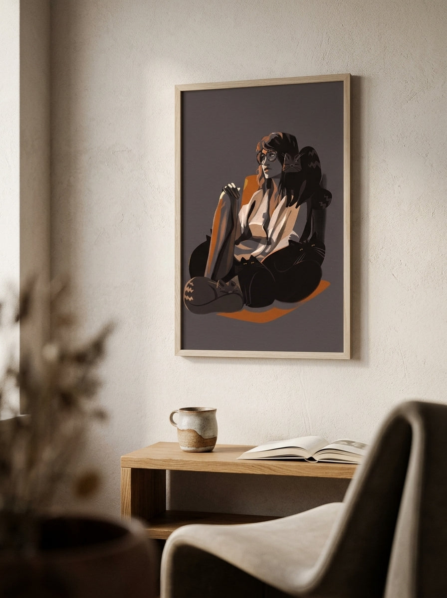 Framed Art Print — Lifestyle - Home | Generated by Modelize