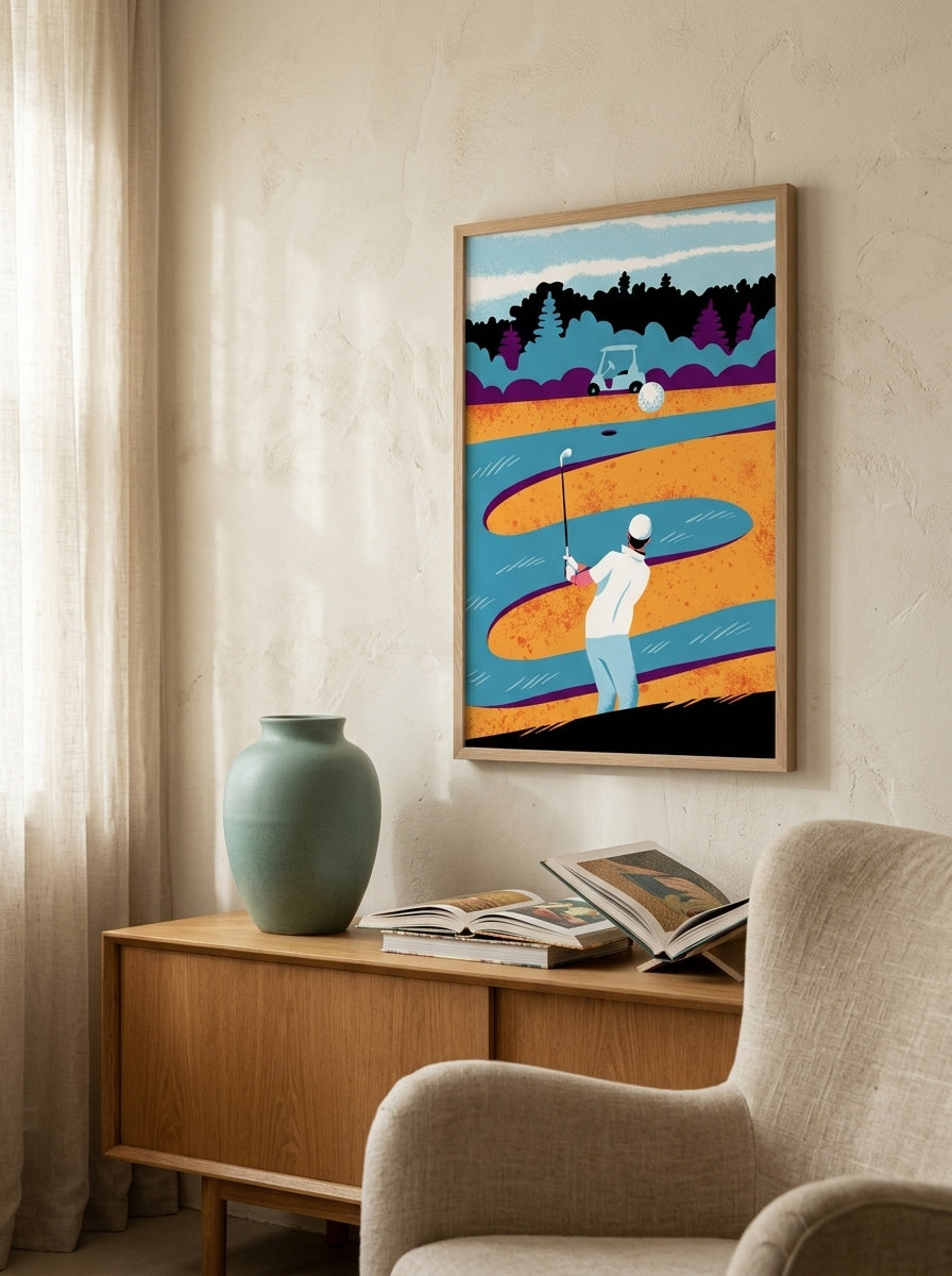 Framed art print — Lifestyle - Home | Generated by Modelize